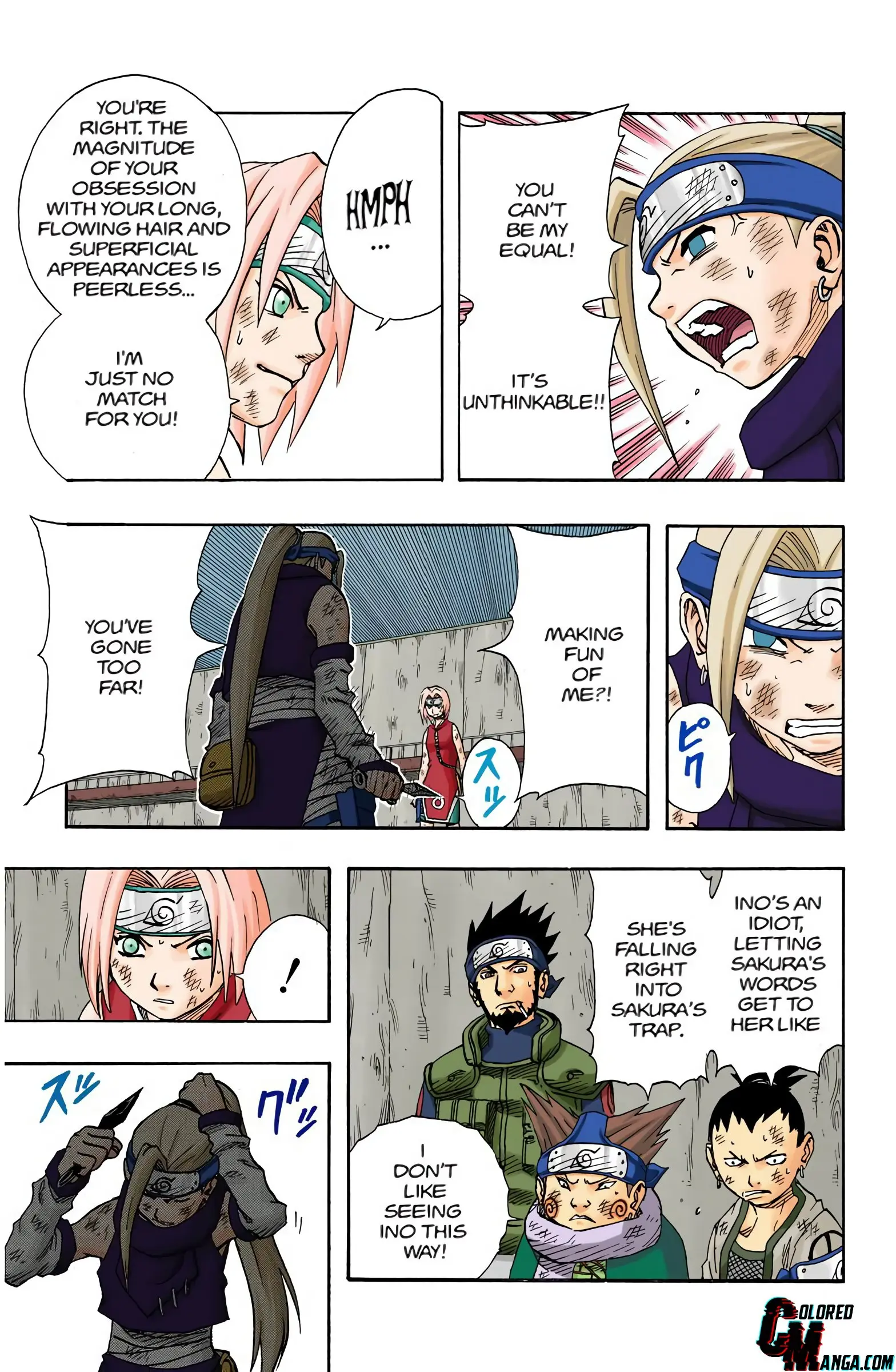 Naruto Colored Manga Online, chapter 72, page 7