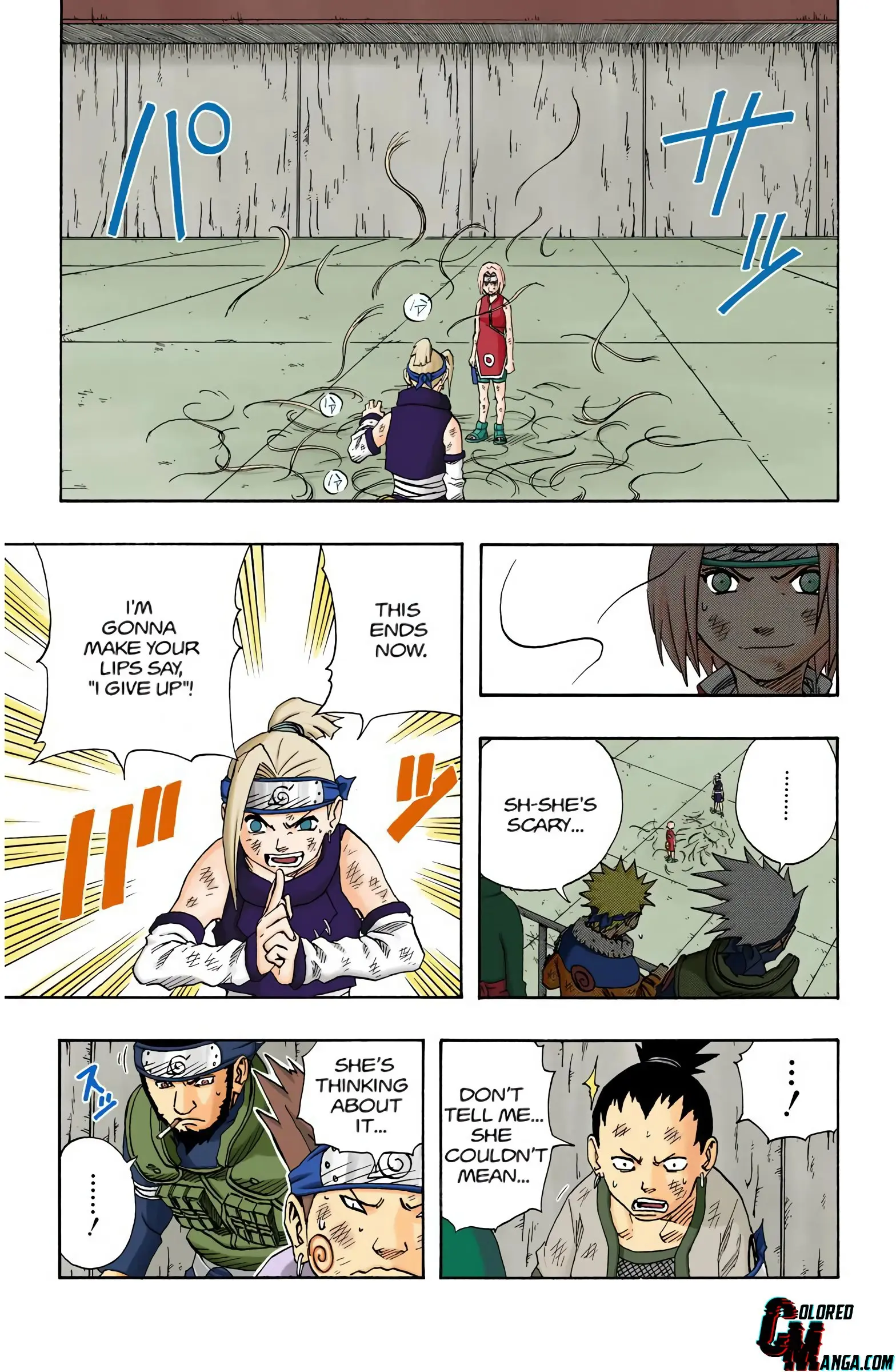 Naruto Colored Manga Online, chapter 72, page 9