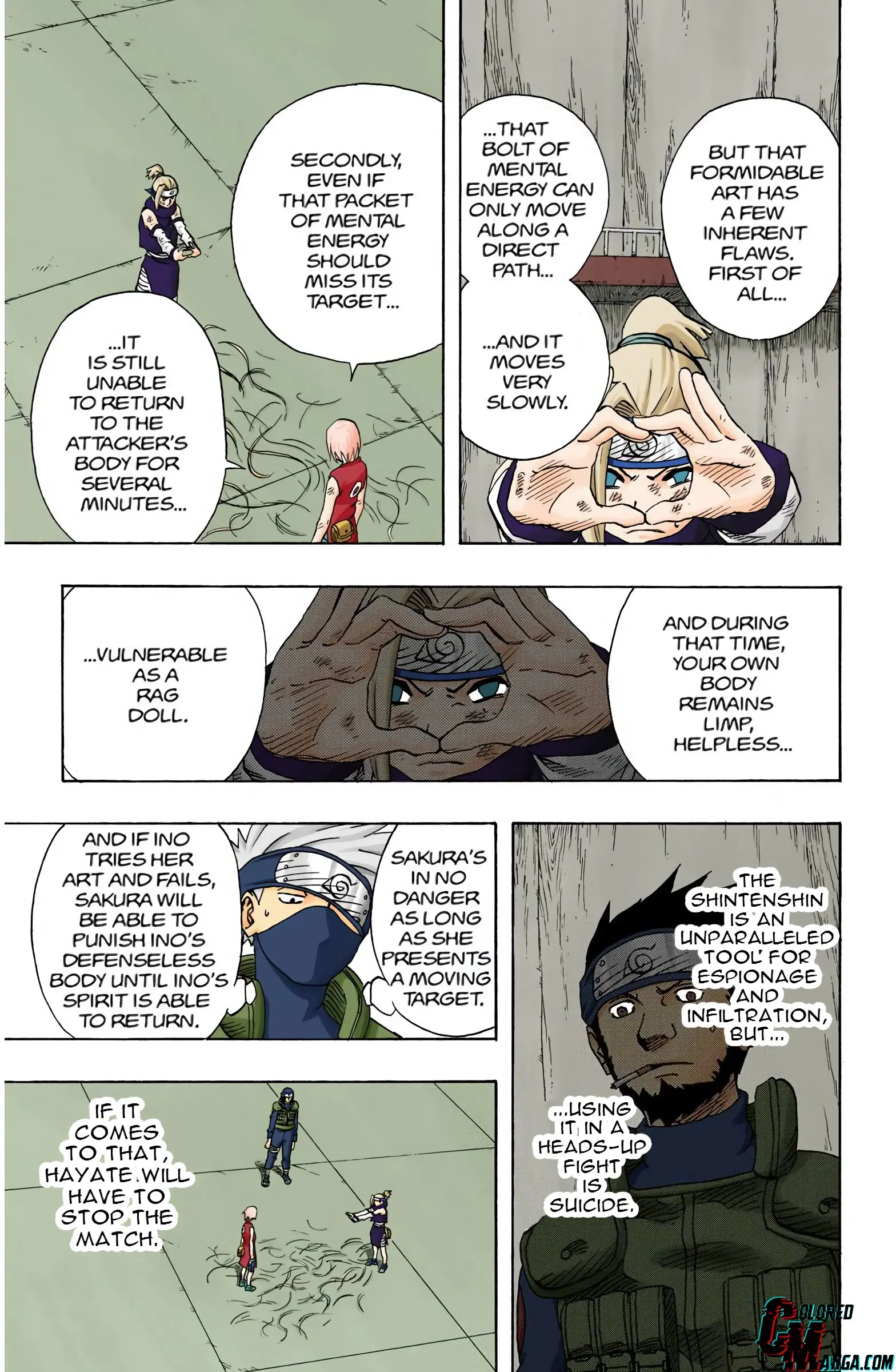 Naruto Colored Manga Online, chapter 72, page 11