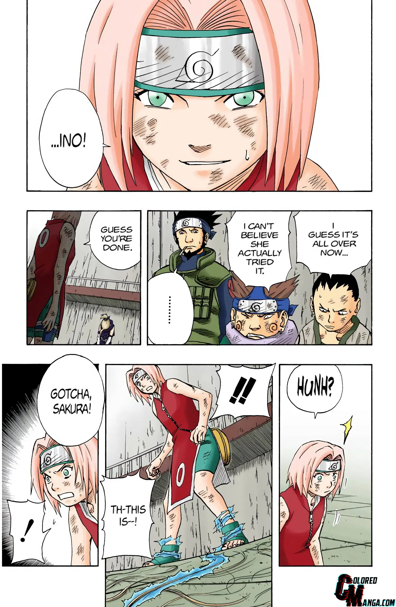 Naruto Colored Manga Online, chapter 72, page 15
