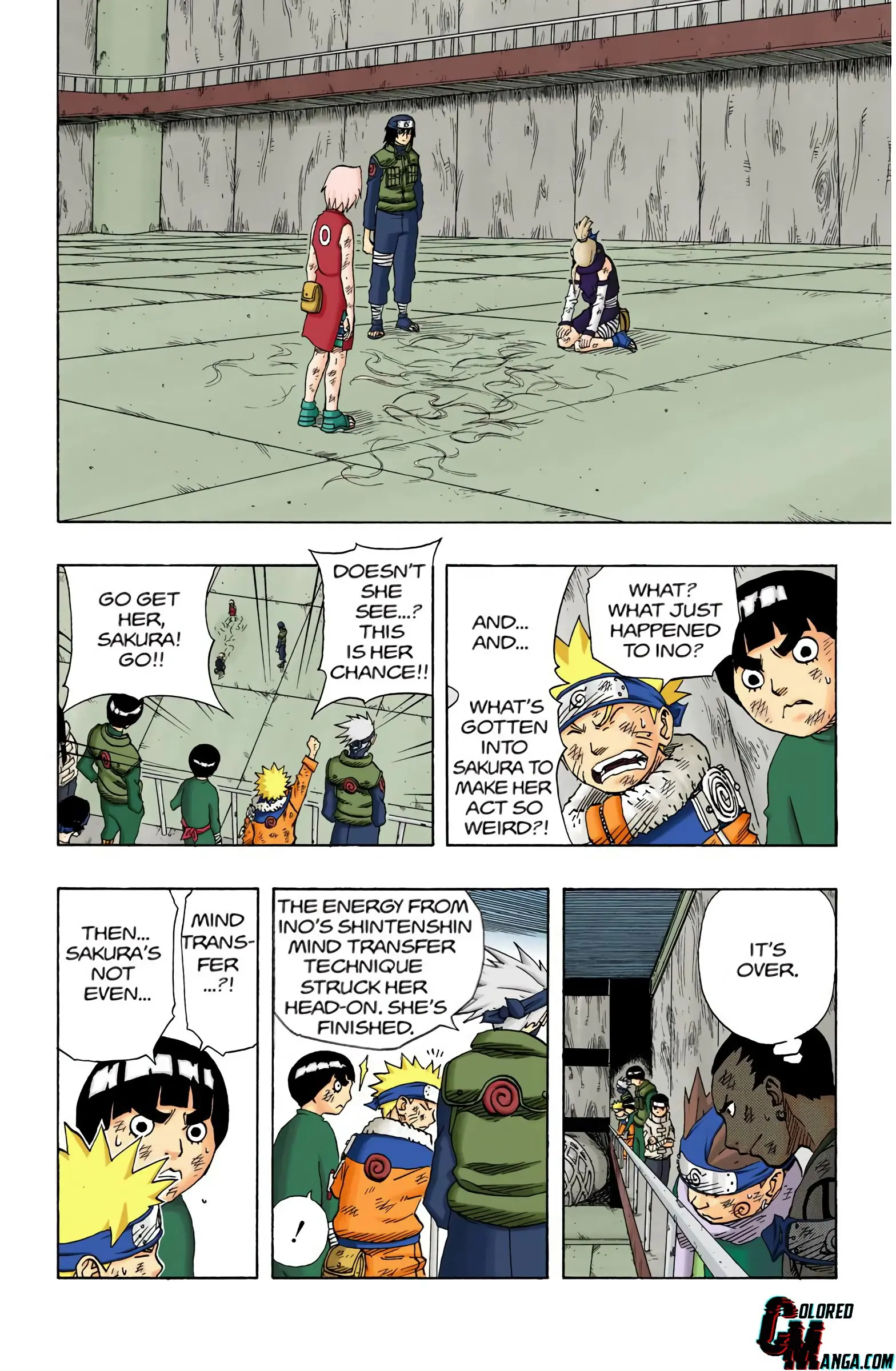 Naruto Colored Manga Online, chapter 73, page 4