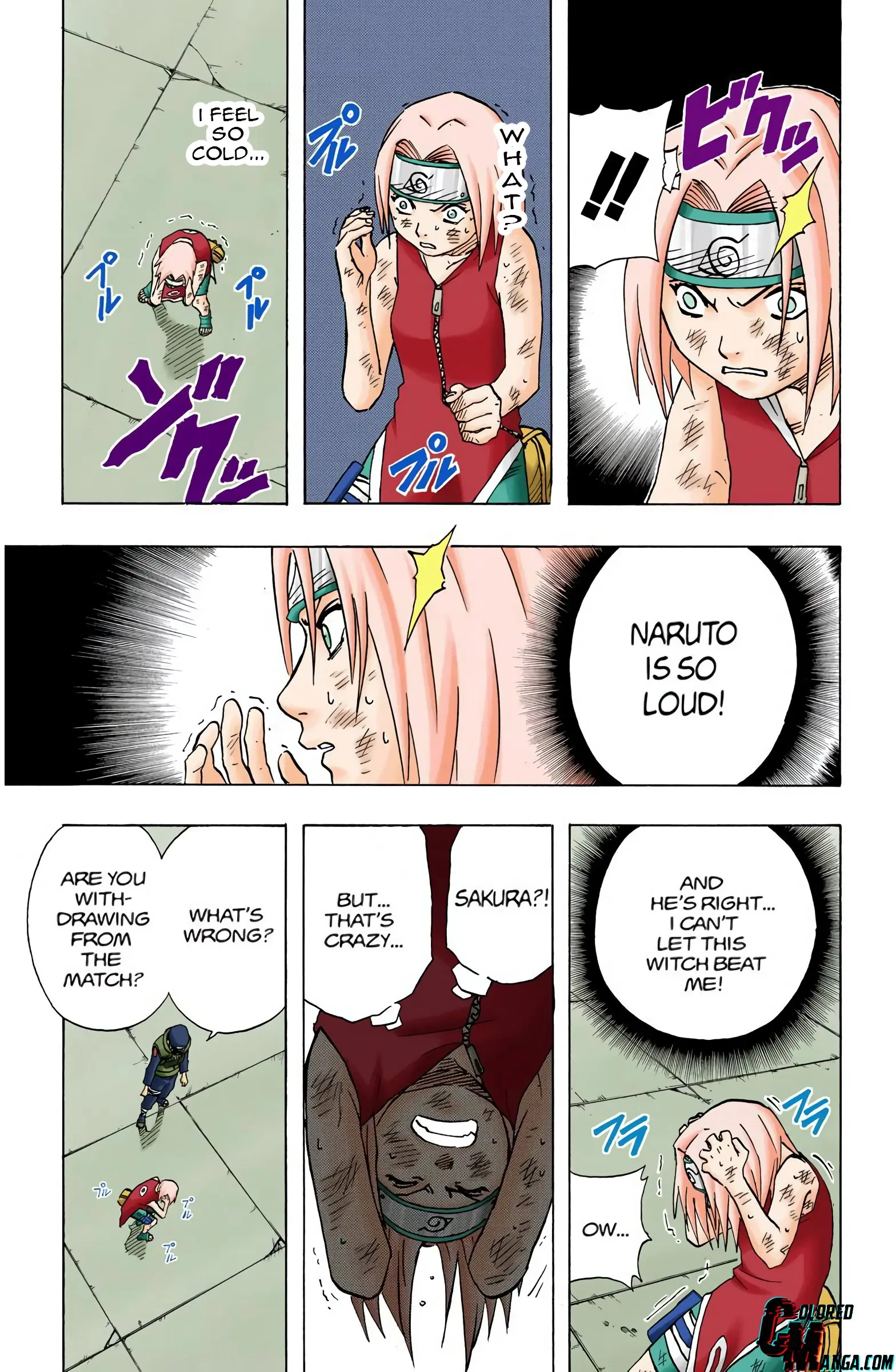 Naruto Colored Manga Online, chapter 73, page 6