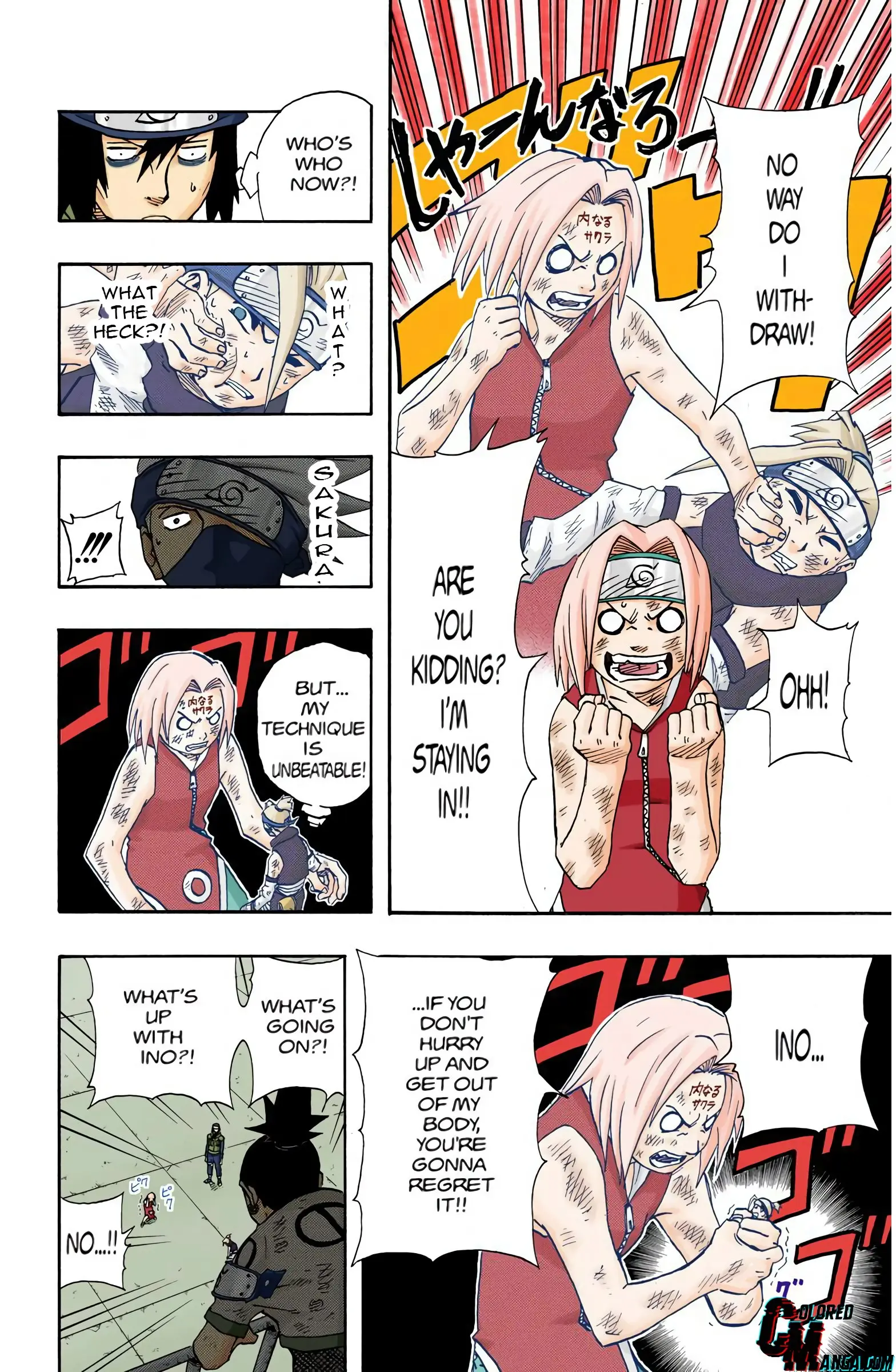 Naruto Colored Manga Online, chapter 73, page 7