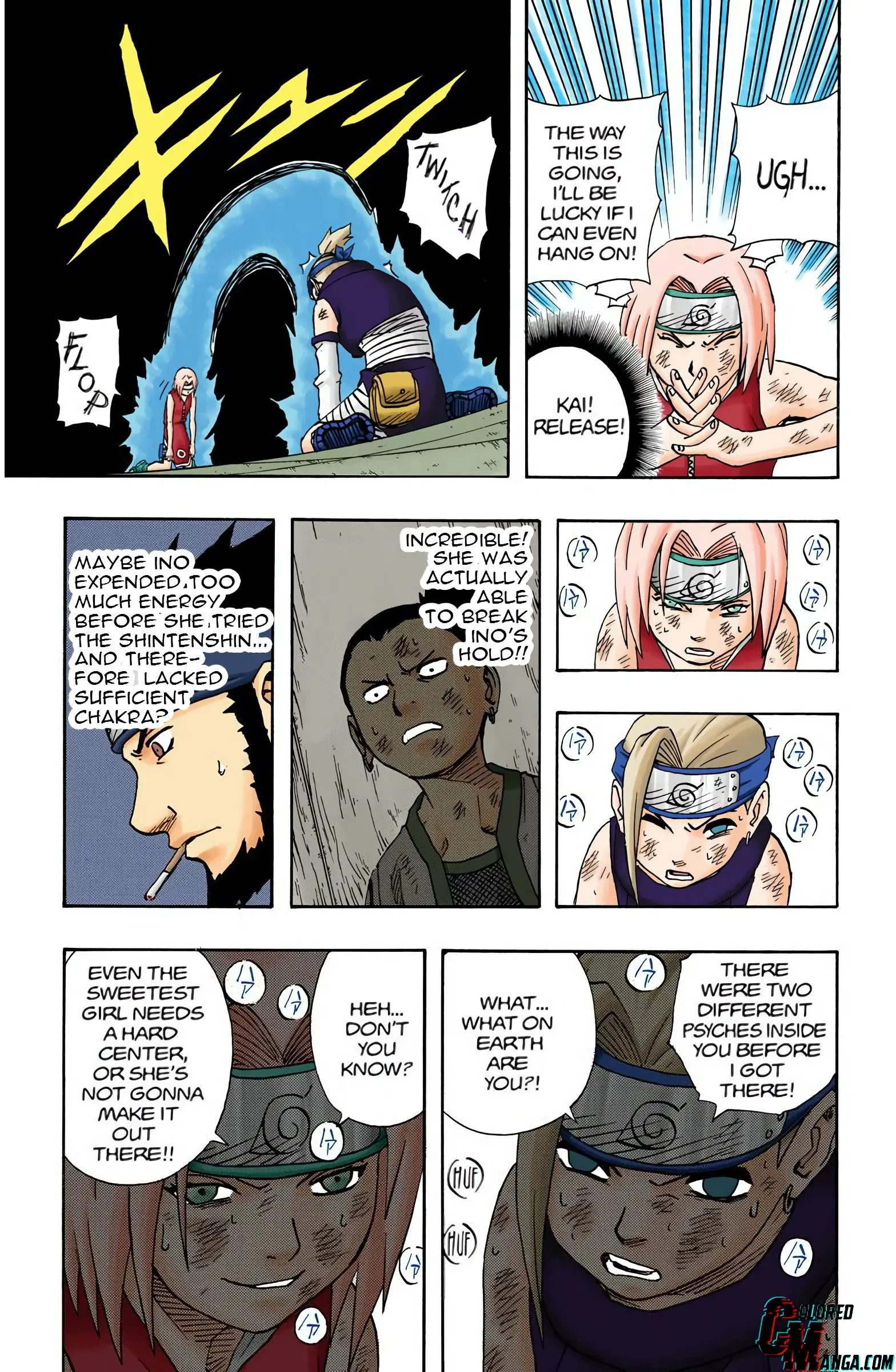 Naruto Colored Manga Online, chapter 73, page 8