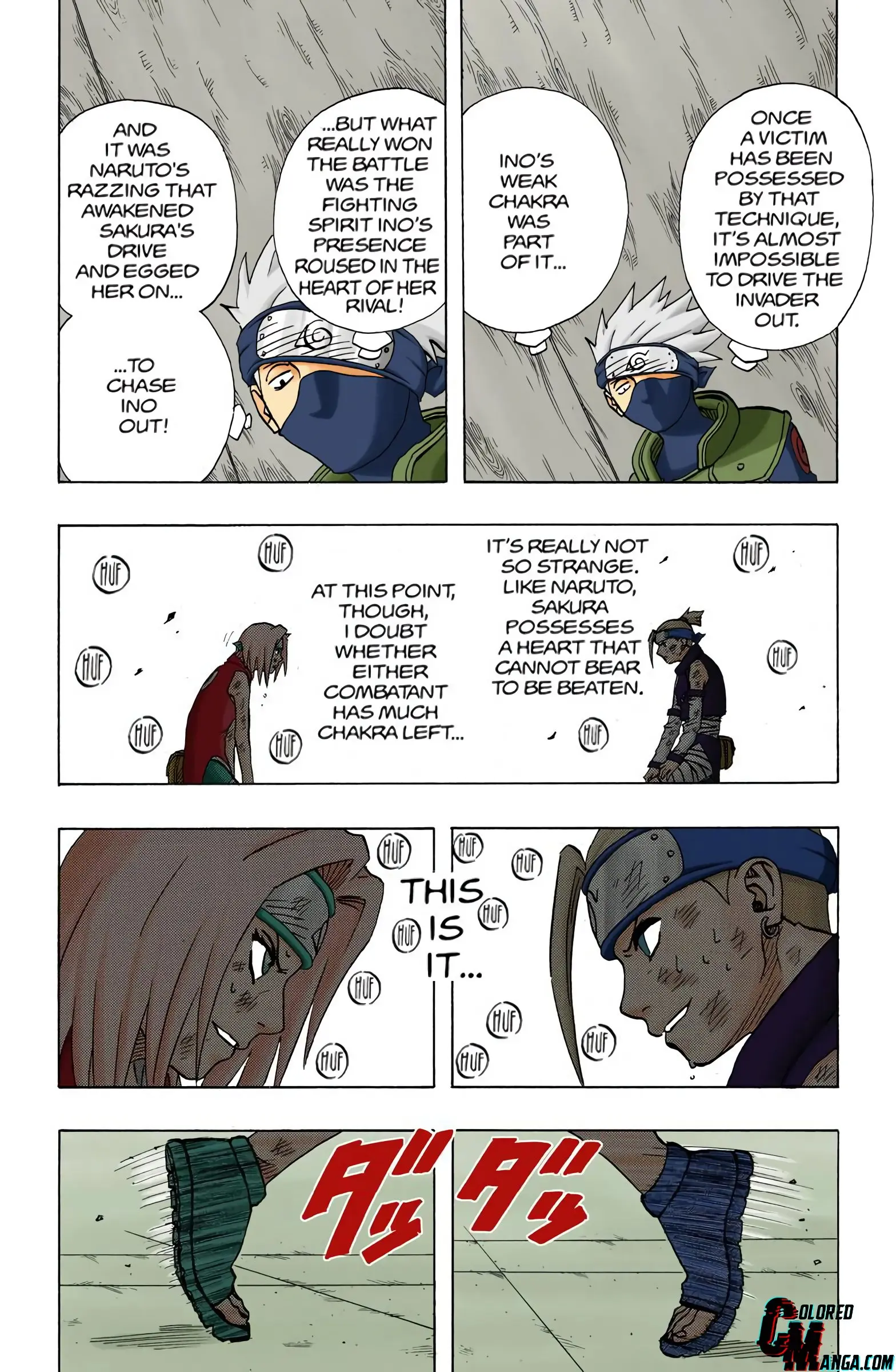 Naruto Colored Manga Online, chapter 73, page 9