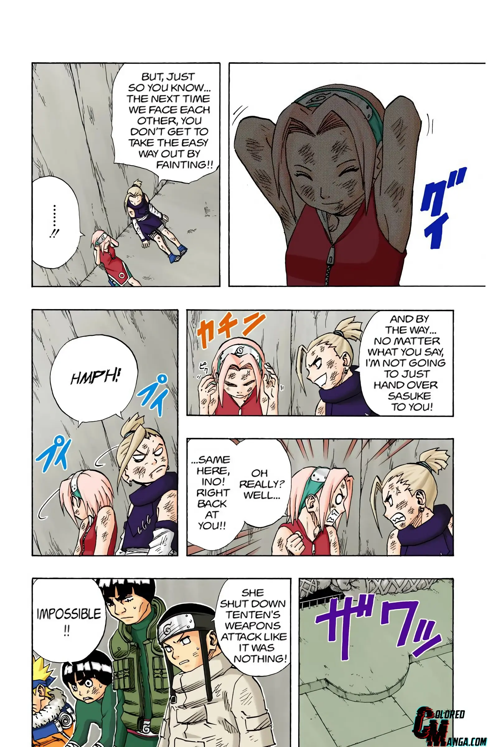 Naruto Colored Manga Online, chapter 73, page 18