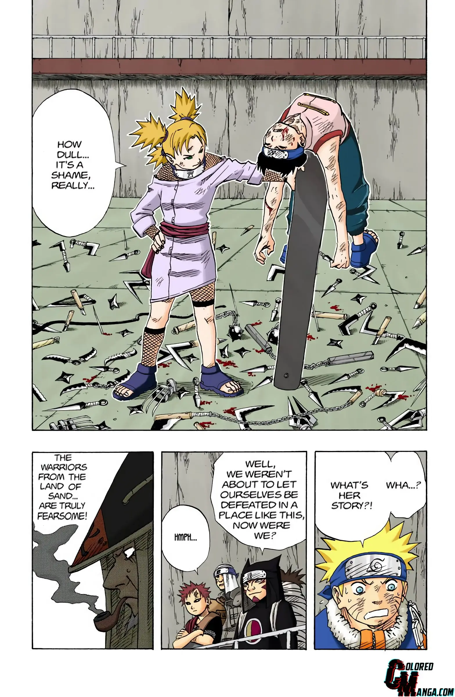 Naruto Colored Manga Online, chapter 73, page 19