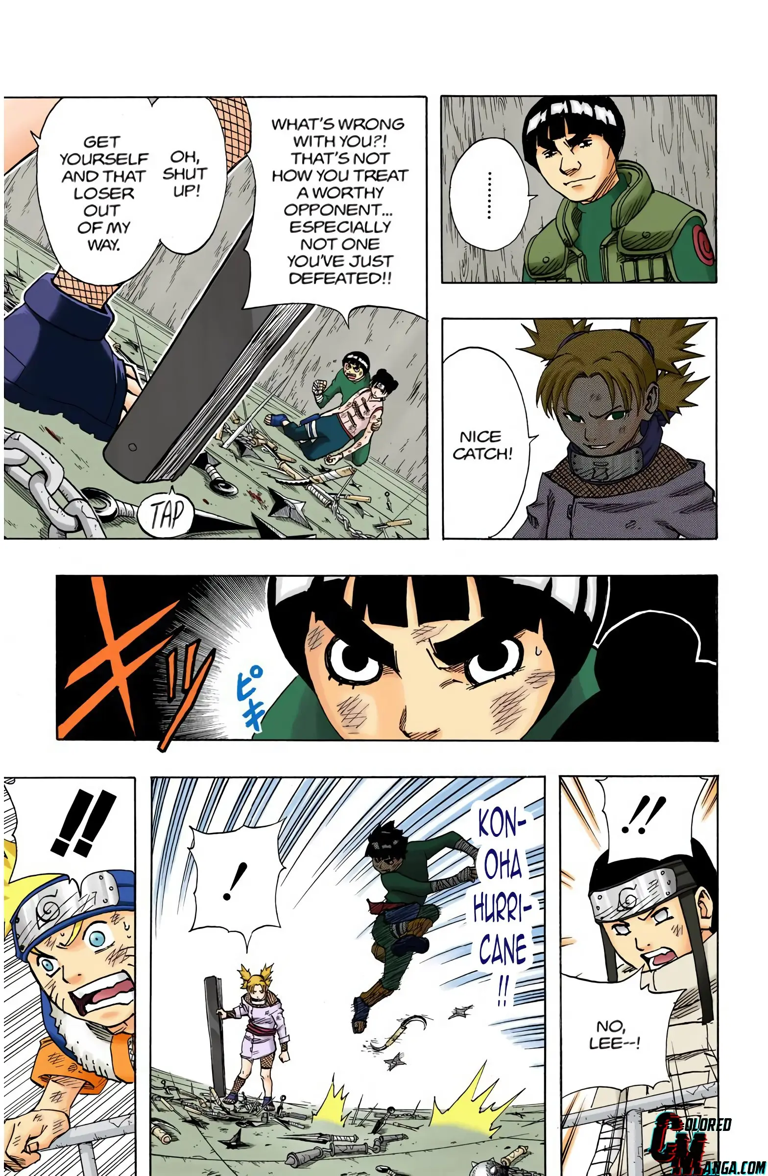 Naruto Colored Manga Online, chapter 74, page 3