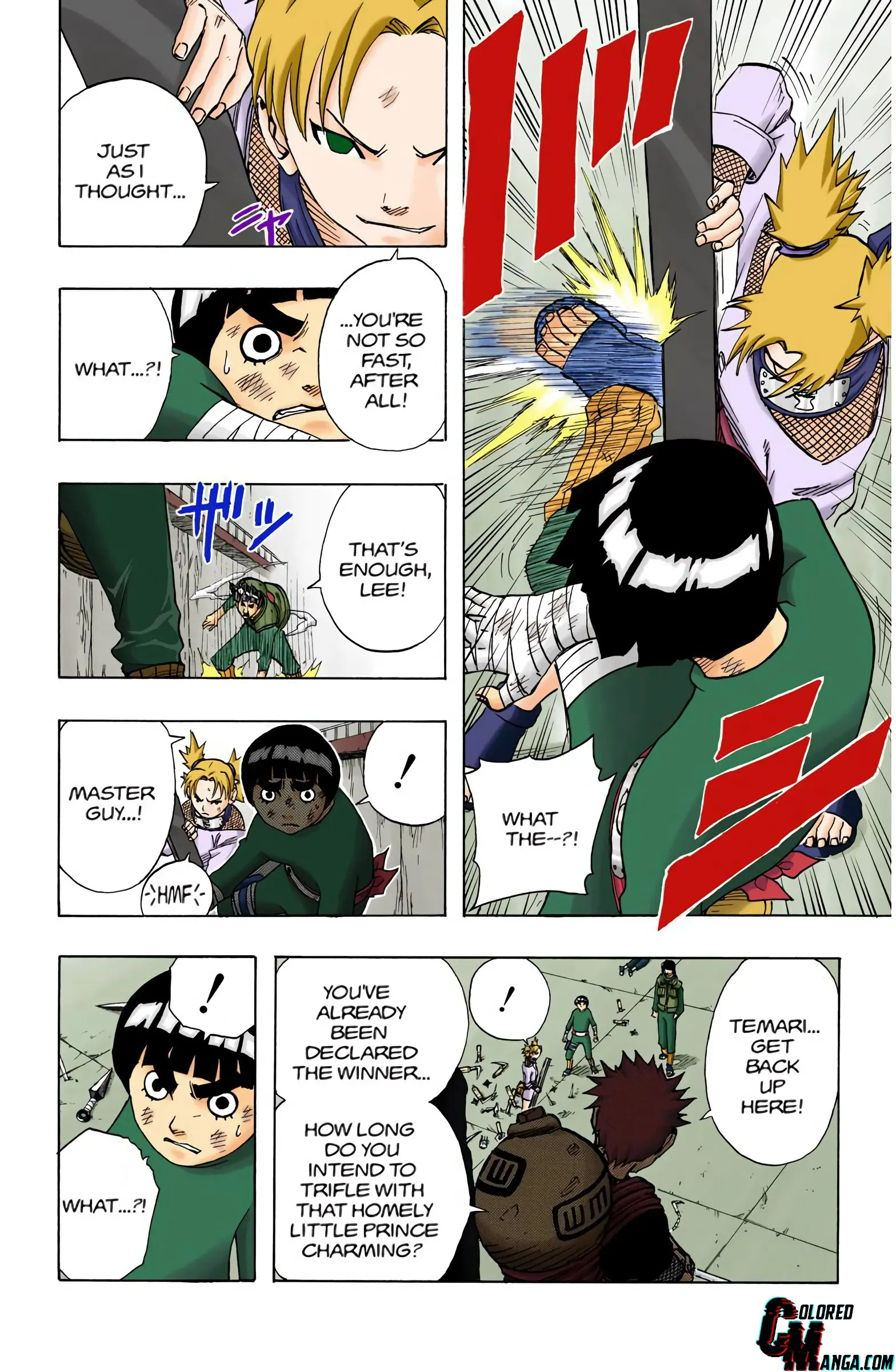 Naruto Colored Manga Online, chapter 74, page 4