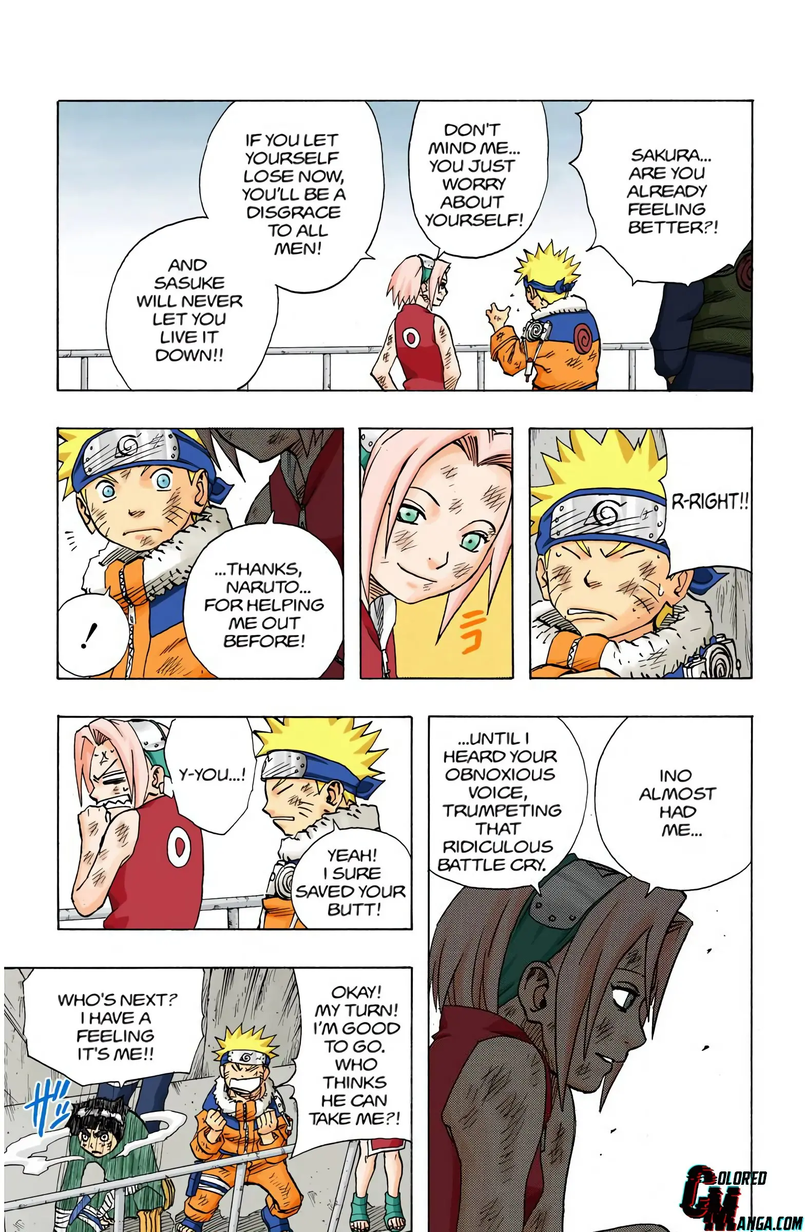 Naruto Colored Manga Online, chapter 74, page 7