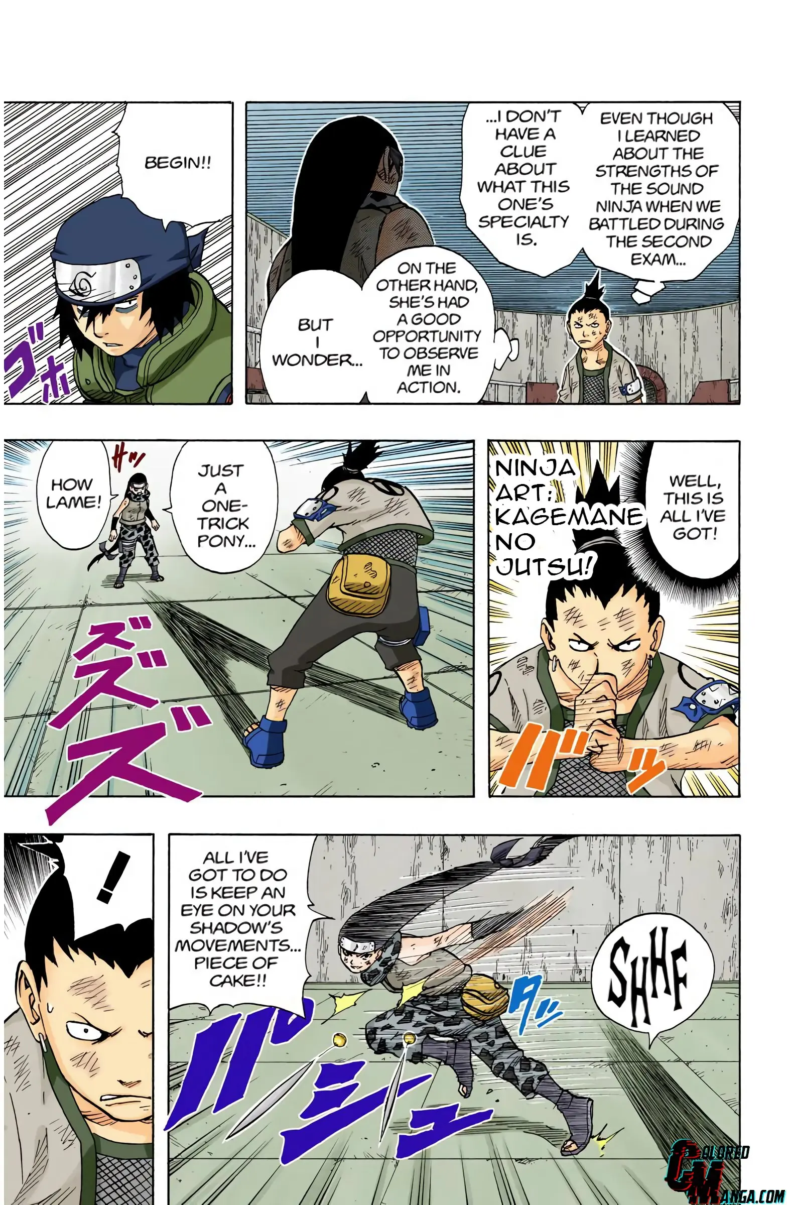 Naruto Colored Manga Online, chapter 74, page 9