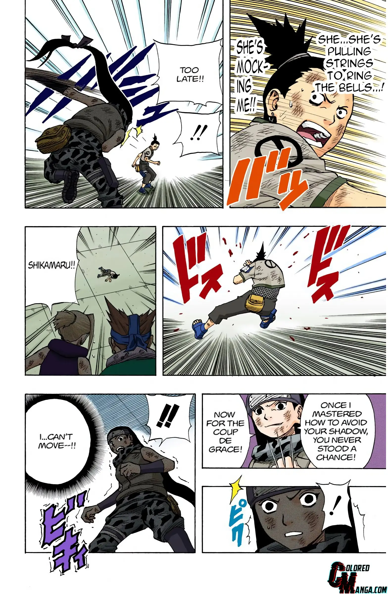 Naruto Colored Manga Online, chapter 74, page 12