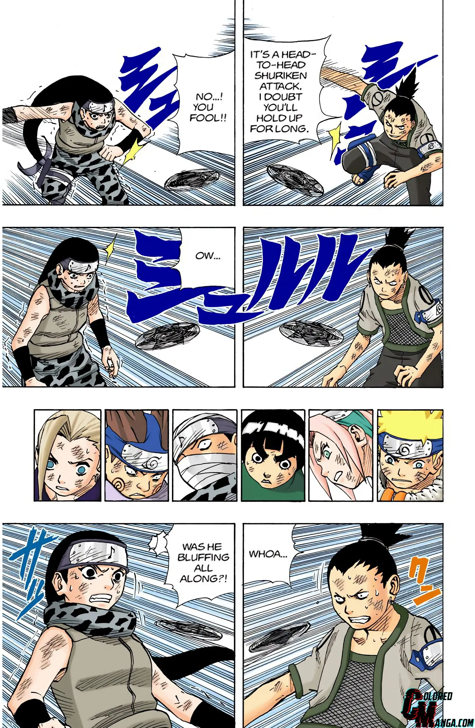 Naruto Colored Manga Online, chapter 74, page 14