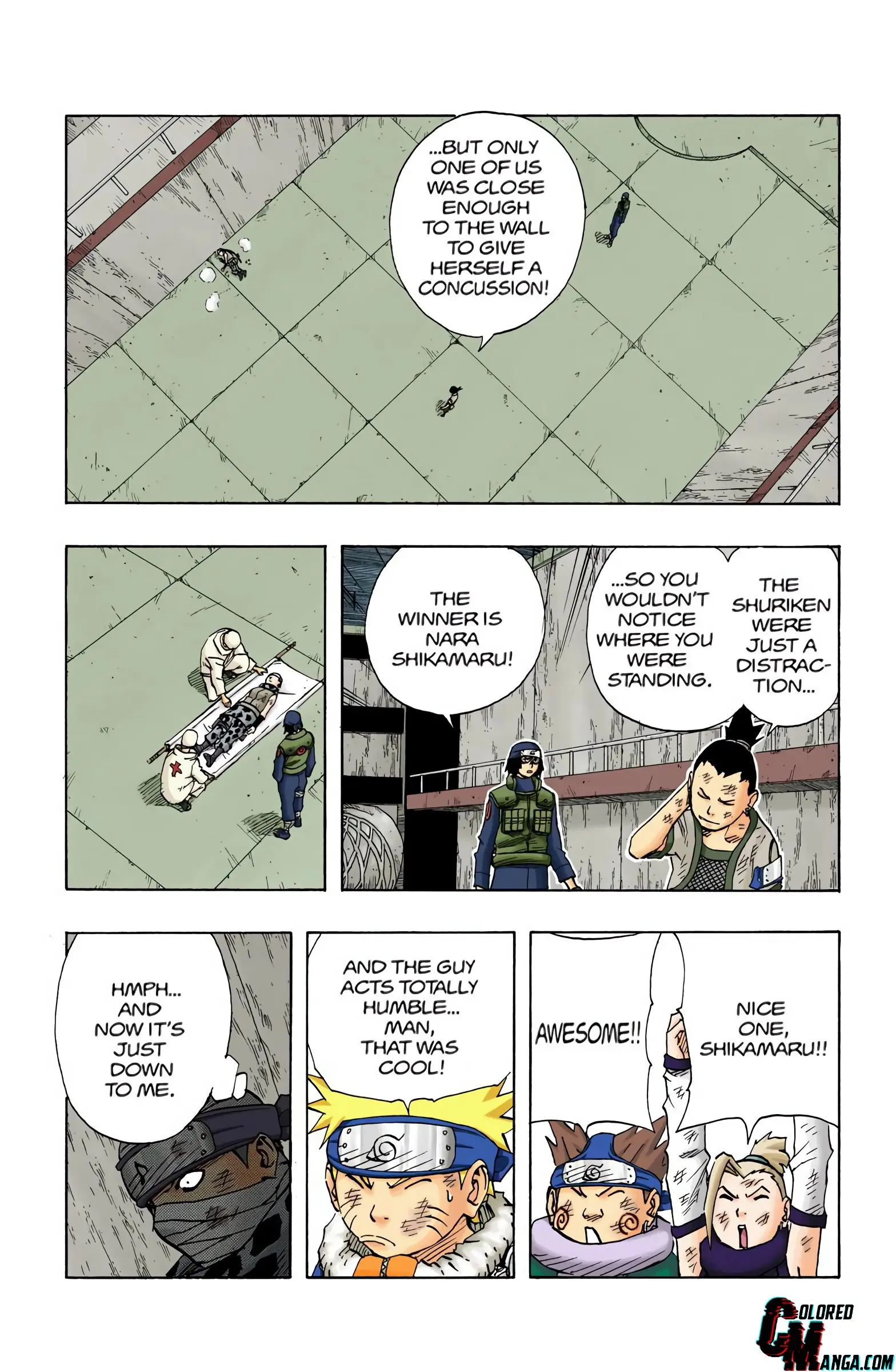 Naruto Colored Manga Online, chapter 74, page 16