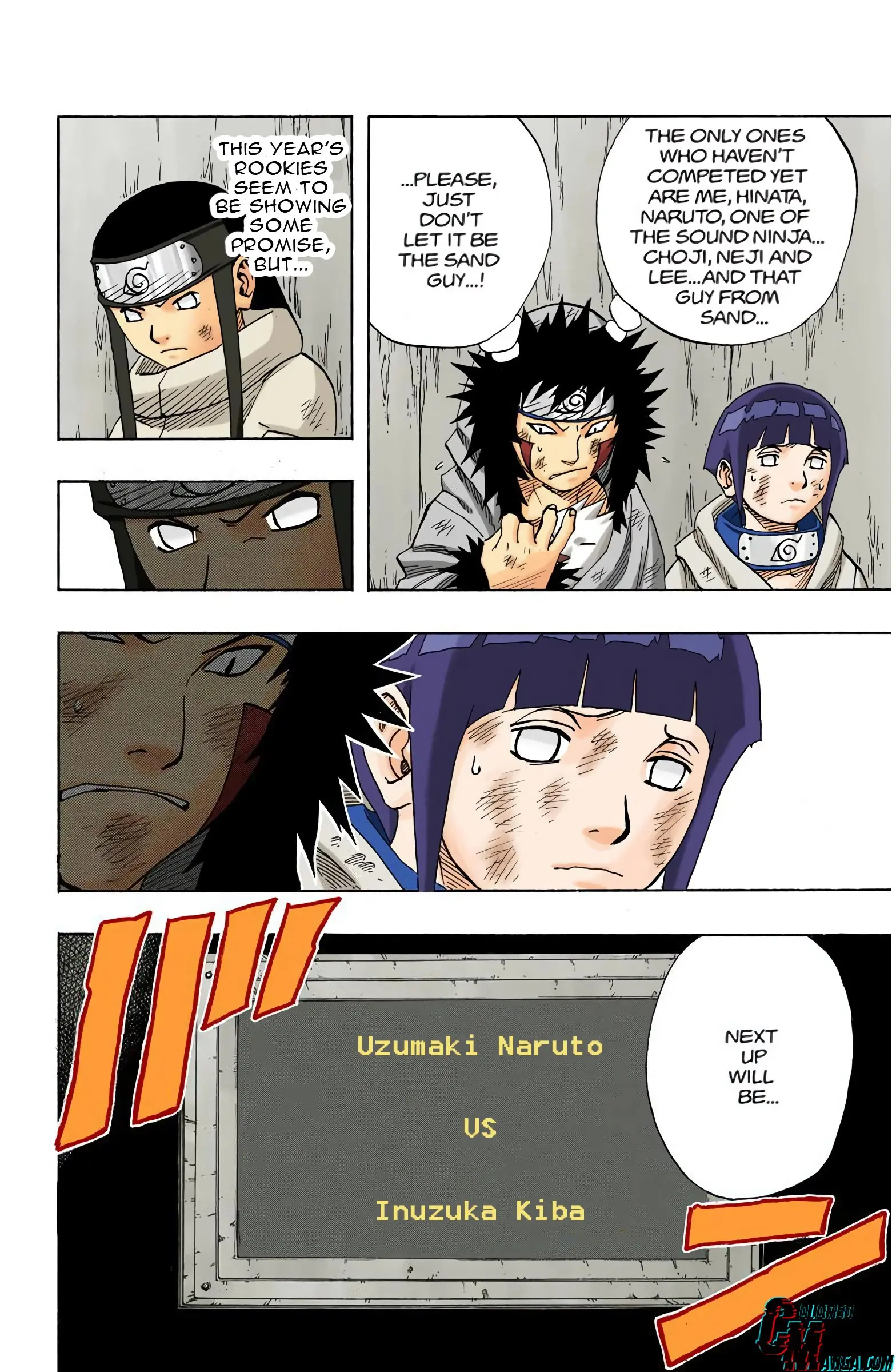 Naruto Colored Manga Online, chapter 74, page 17