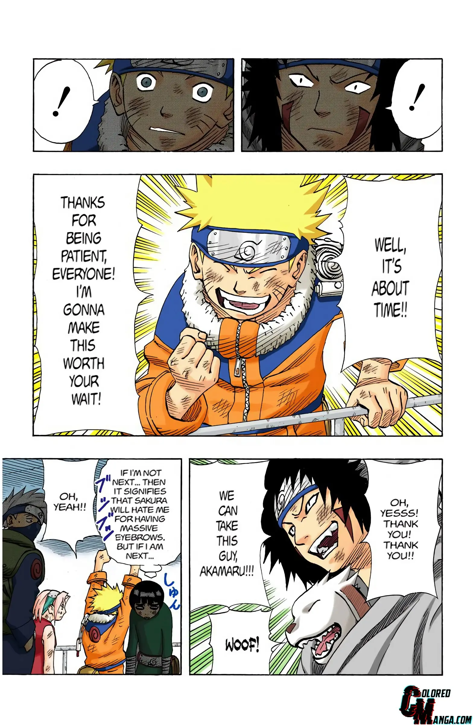 Naruto Colored Manga Online, chapter 74, page 18