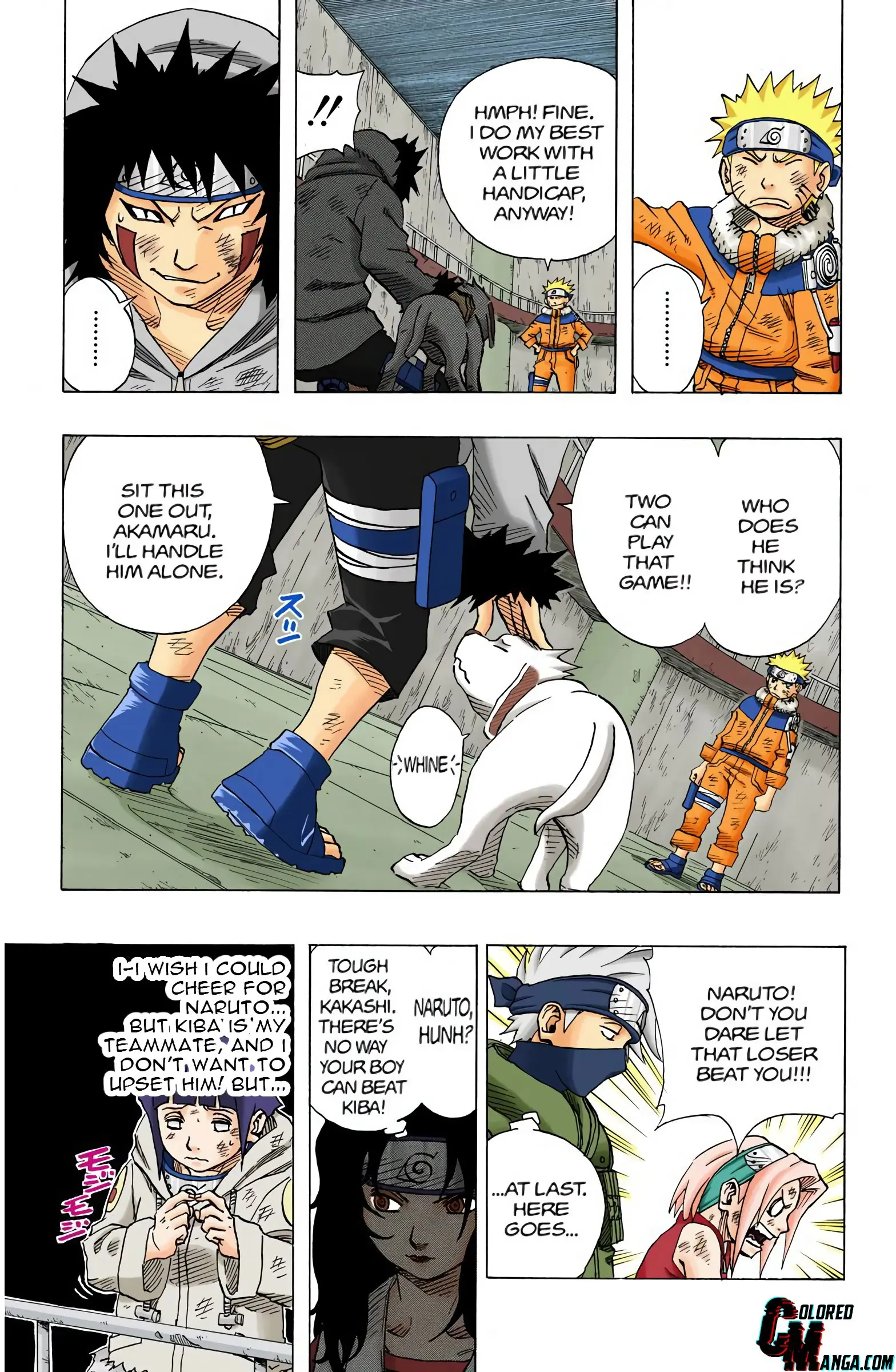 Naruto Colored Manga Online, chapter 75, page 2