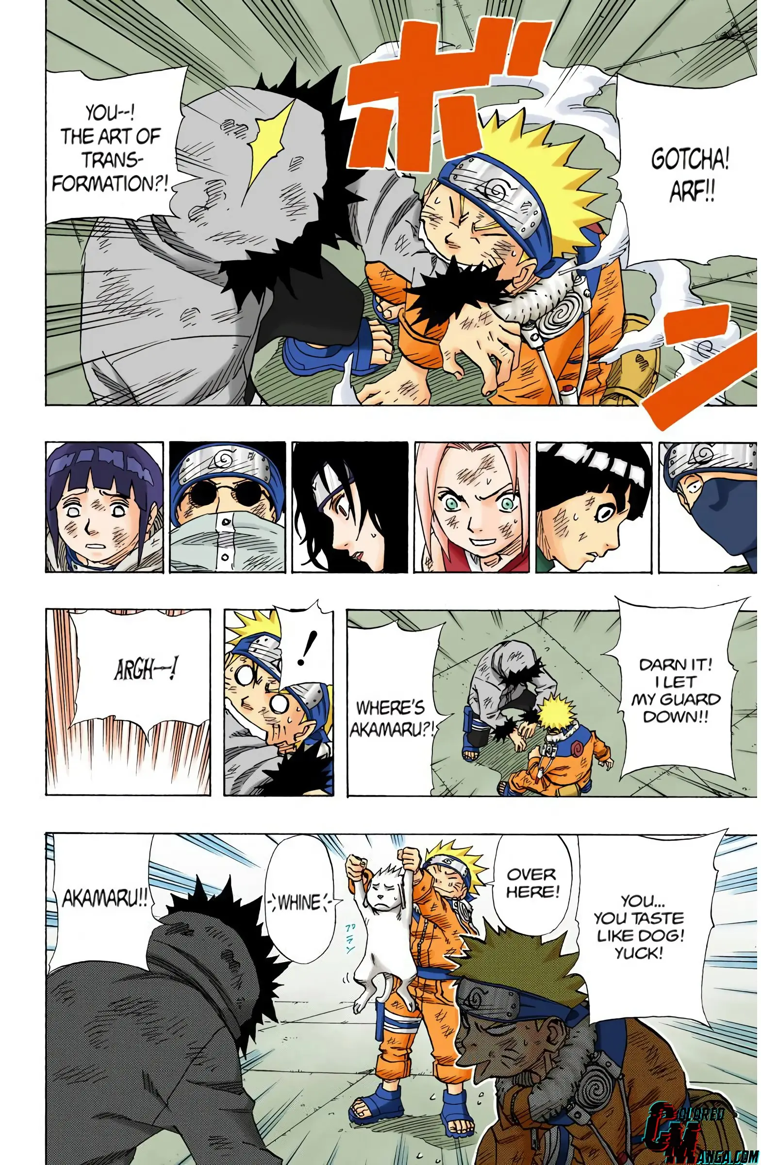 Naruto Colored Manga Online, chapter 75, page 14