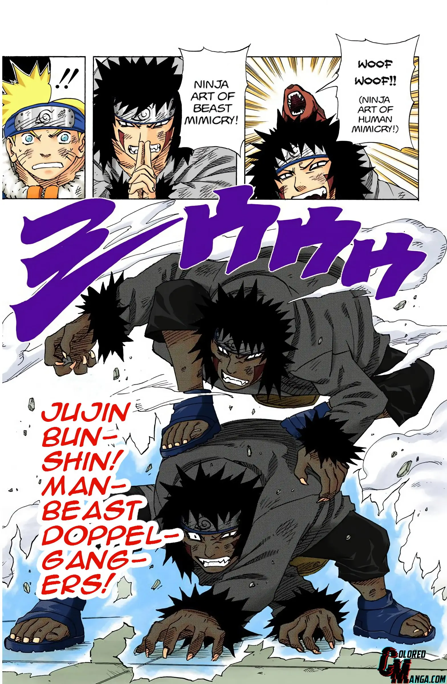 Naruto Colored Manga Online, chapter 76, page 4