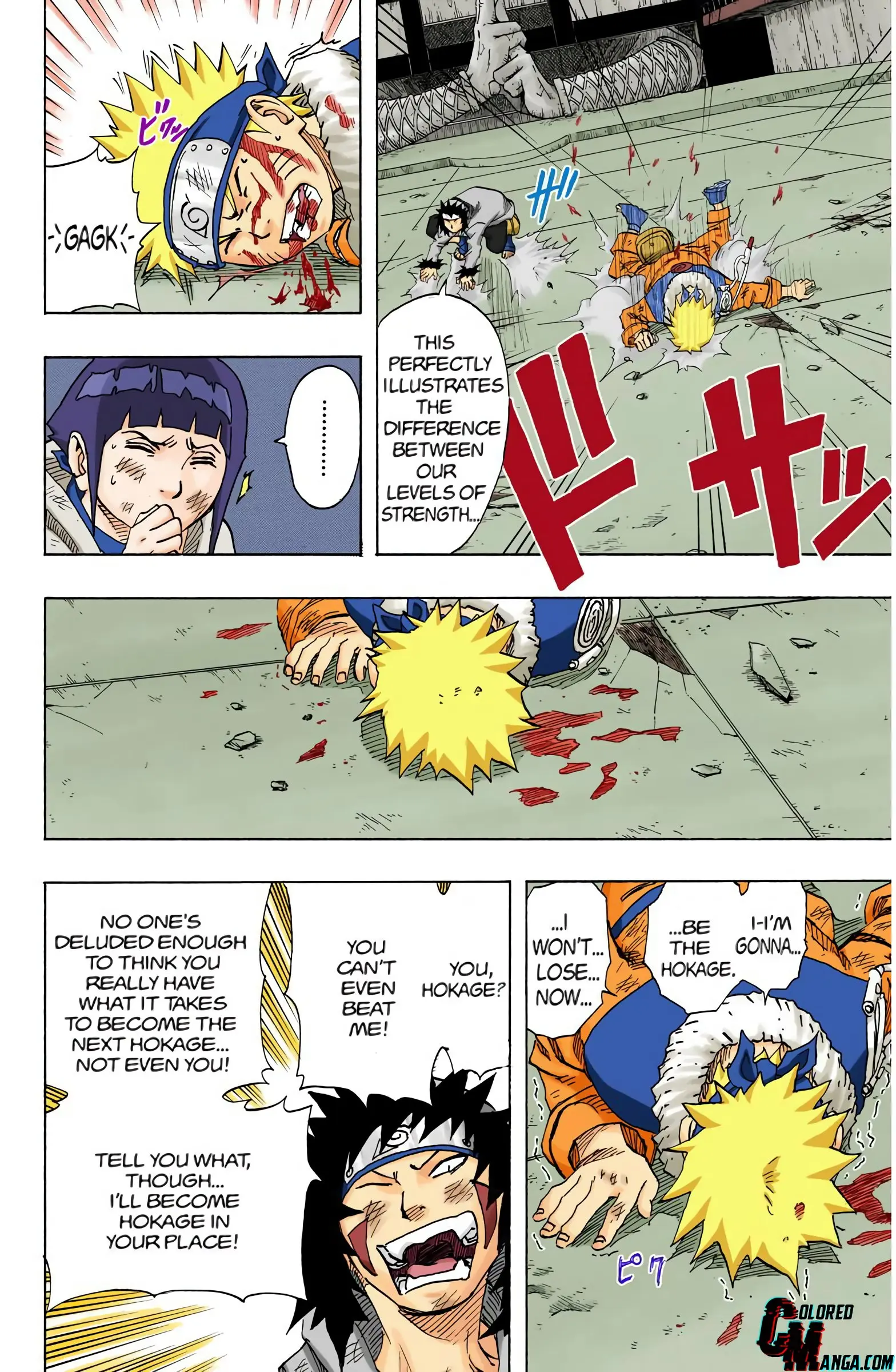 Naruto Colored Manga Online, chapter 76, page 9