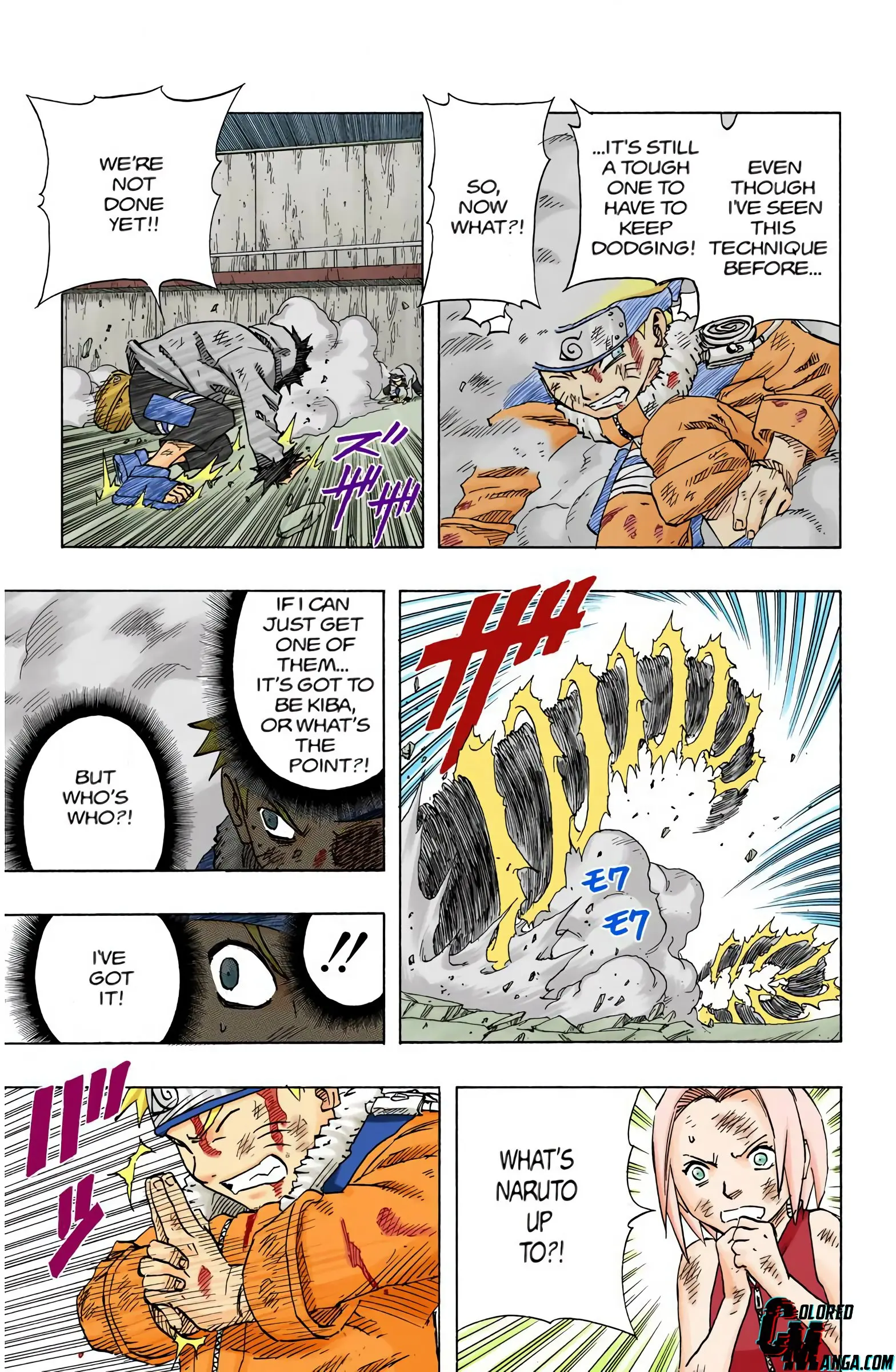 Naruto Colored Manga Online, chapter 76, page 14