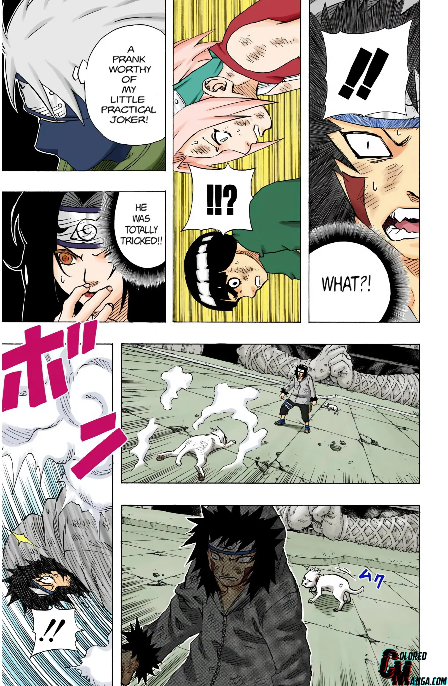 Naruto Colored Manga Online, chapter 77, page 3