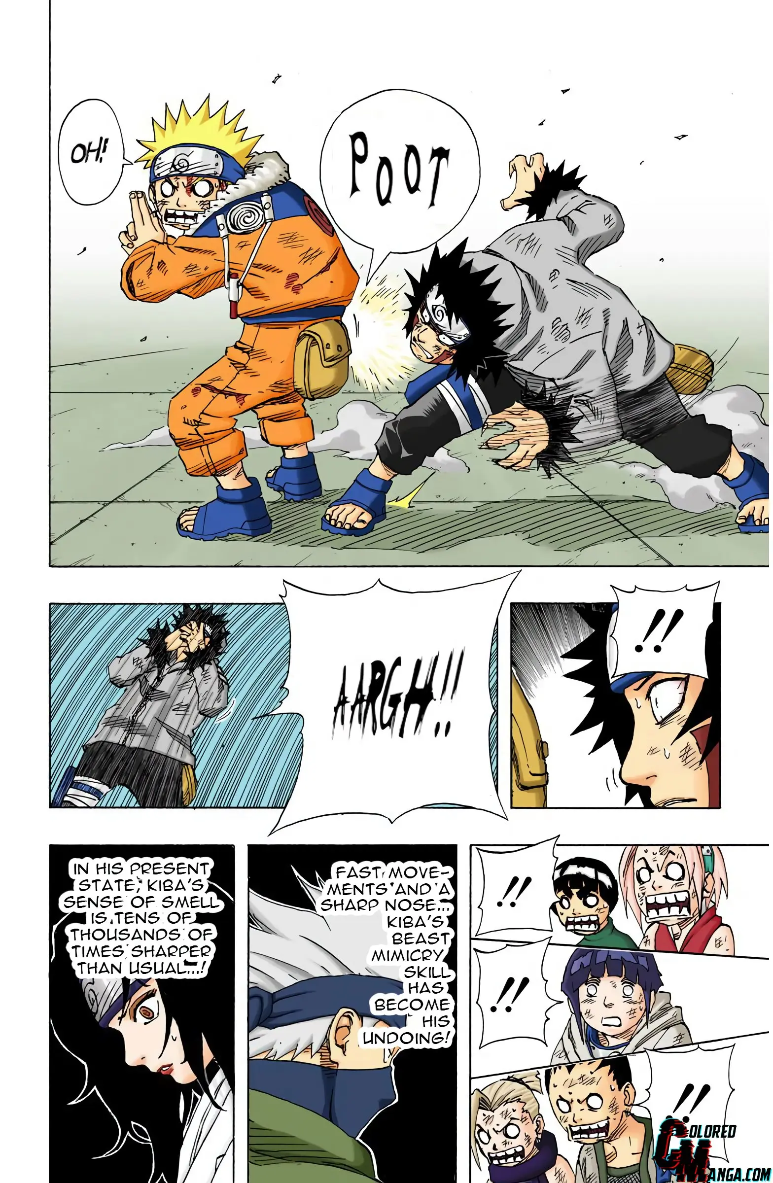Naruto Colored Manga Online, chapter 77, page 9
