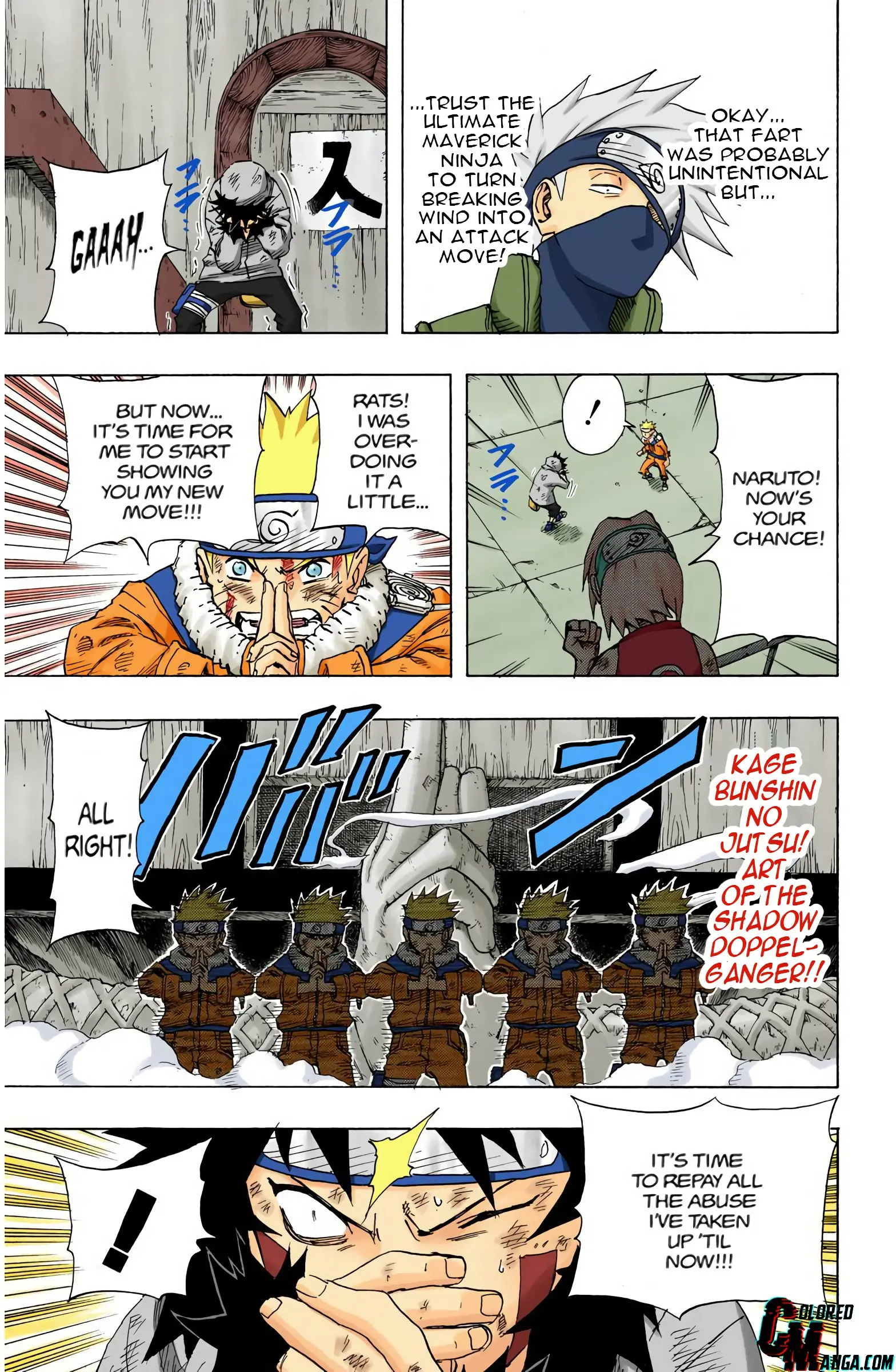 Naruto Colored Manga Online, chapter 77, page 10