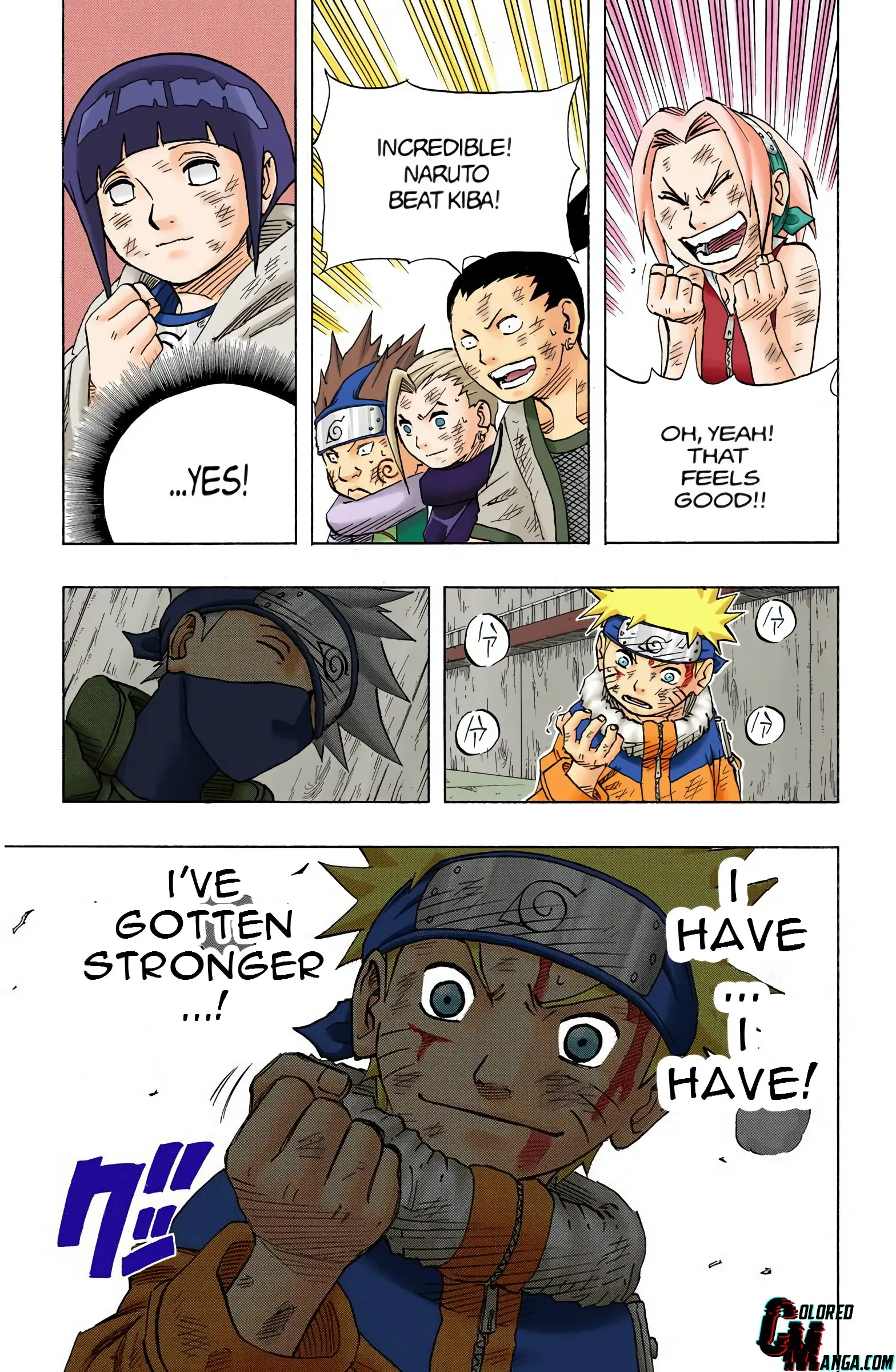 Naruto Colored Manga Online, chapter 77, page 14