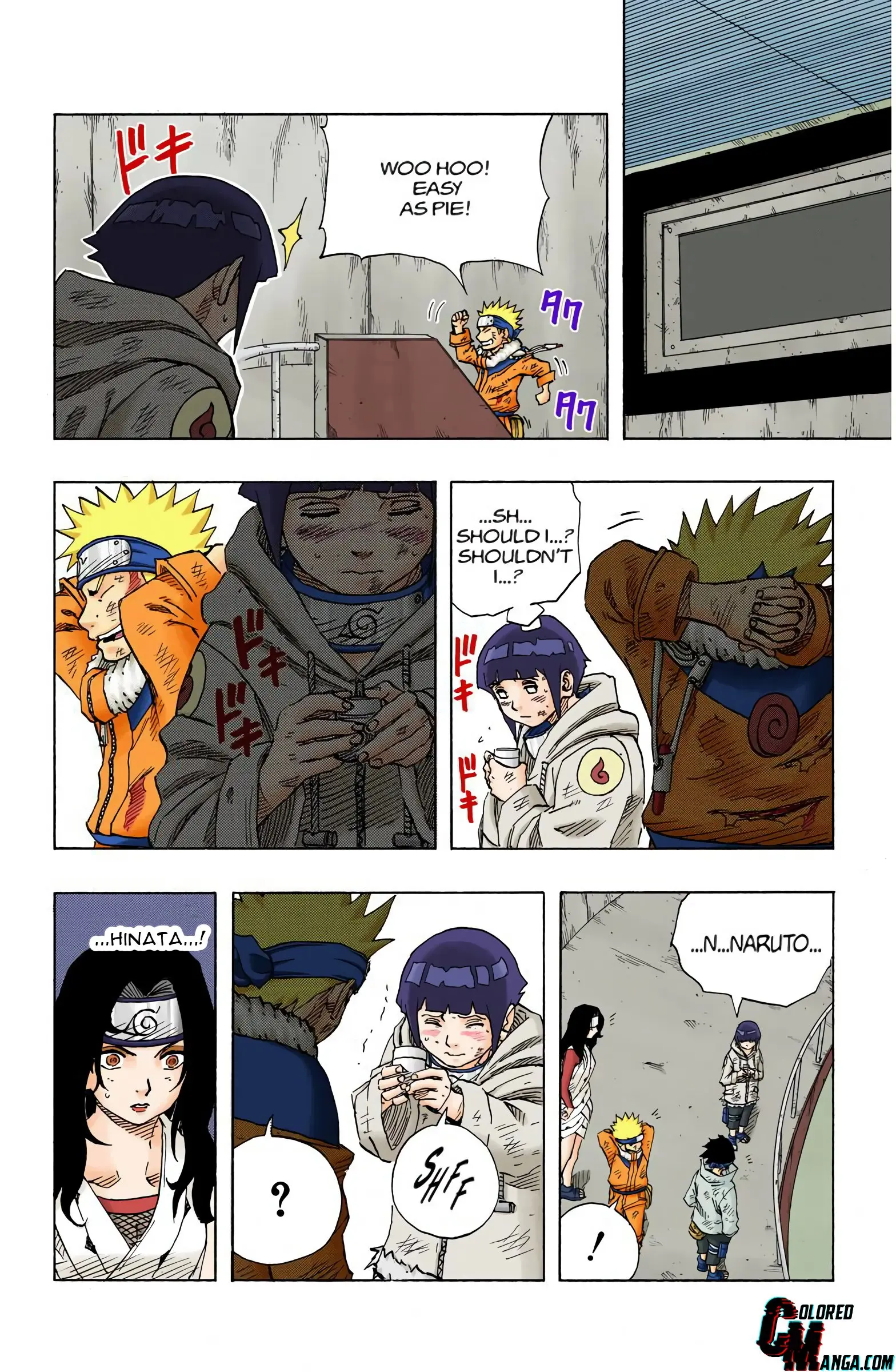 Naruto Colored Manga Online, chapter 77, page 15