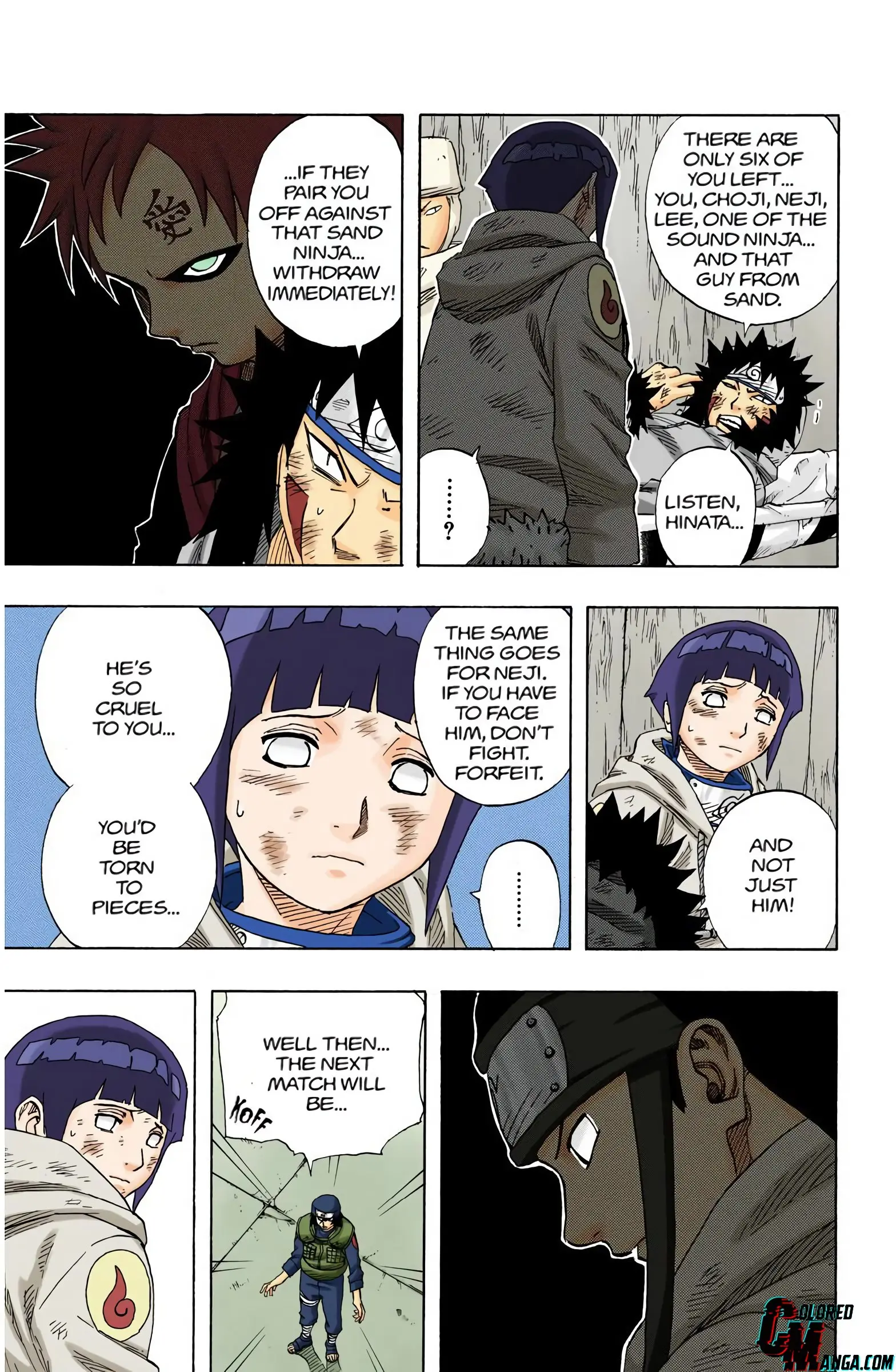 Naruto Colored Manga Online, chapter 78, page 3
