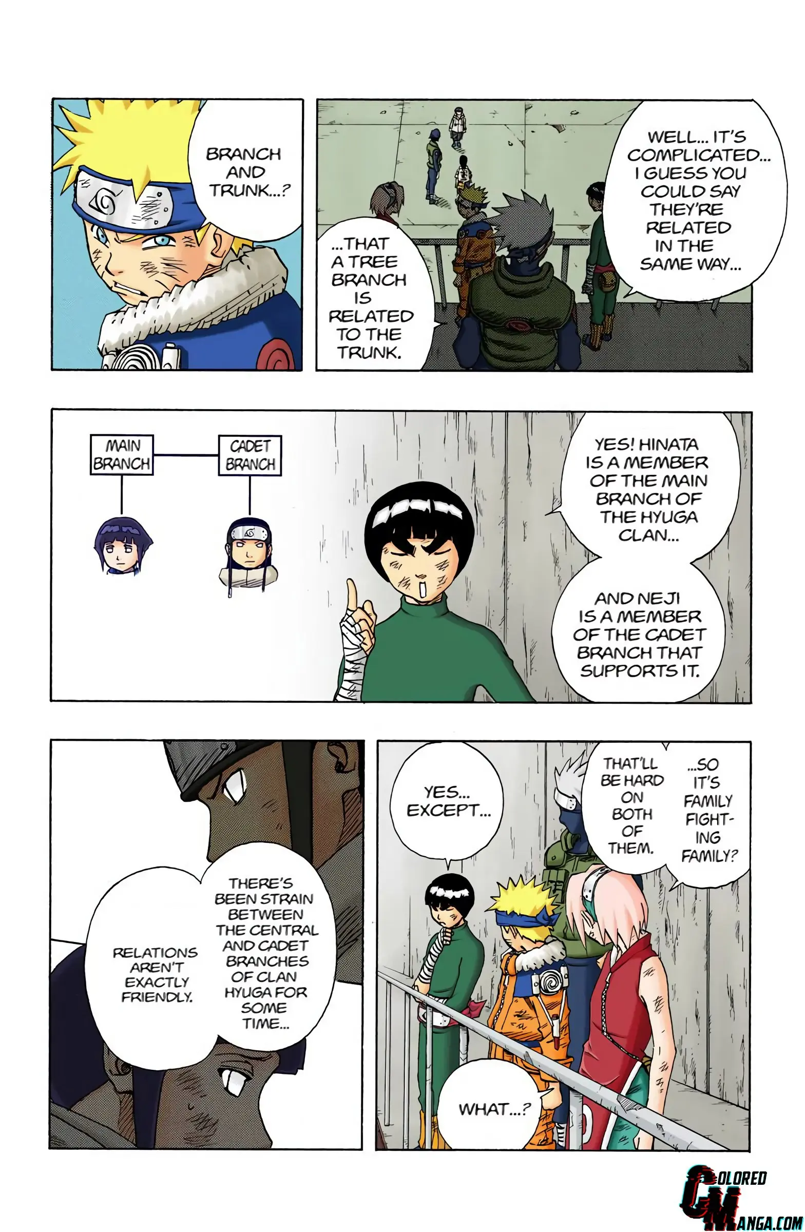 Naruto Colored Manga Online, chapter 78, page 6