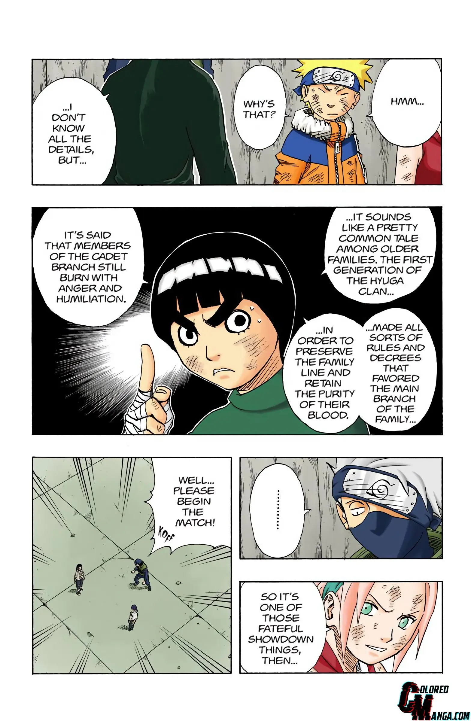 Naruto Colored Manga Online, chapter 78, page 7
