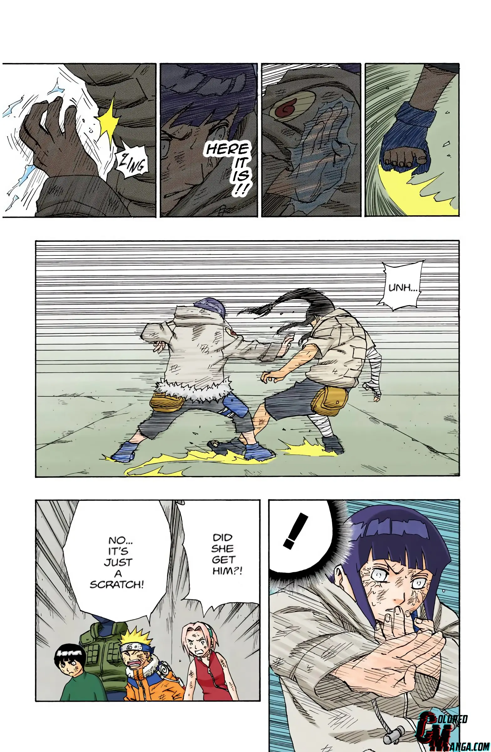 Naruto Colored Manga Online, chapter 79, page 7