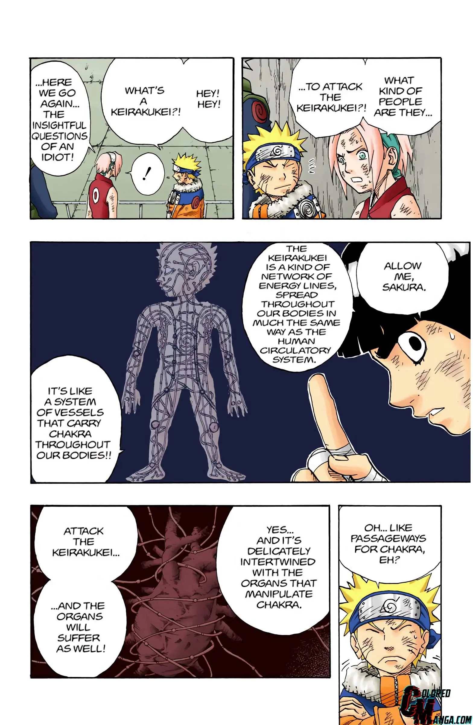 Naruto Colored Manga Online, chapter 79, page 10
