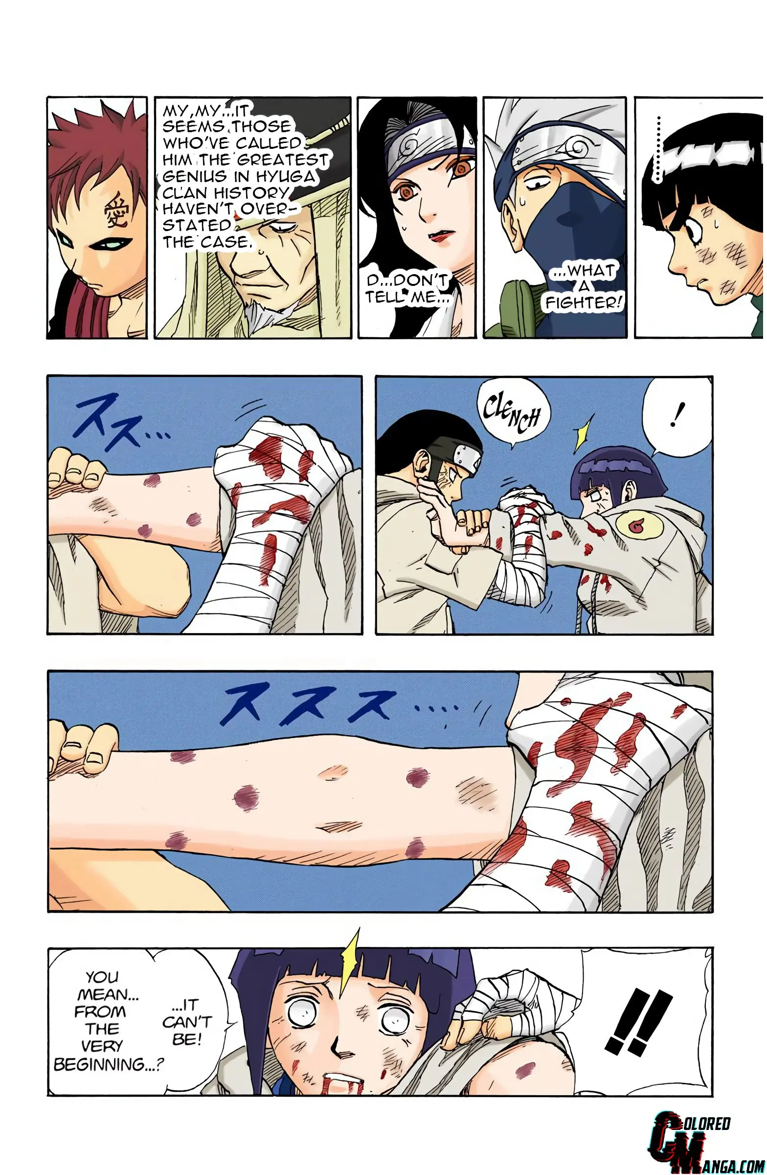 Naruto Colored Manga Online, chapter 79, page 16