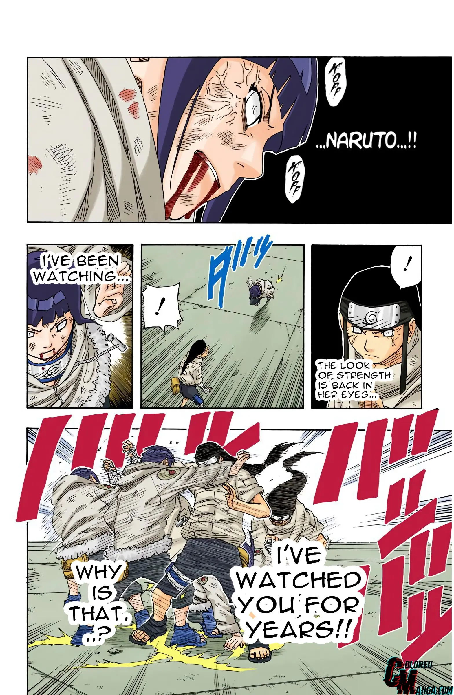 Naruto Colored Manga Online, chapter 80, page 6