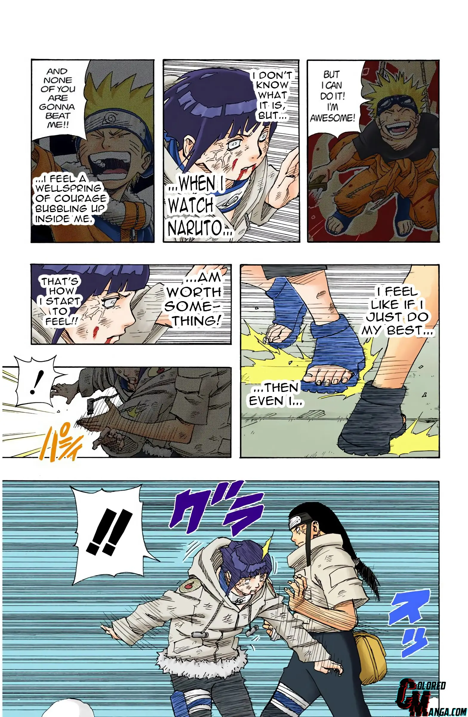 Naruto Colored Manga Online, chapter 80, page 7