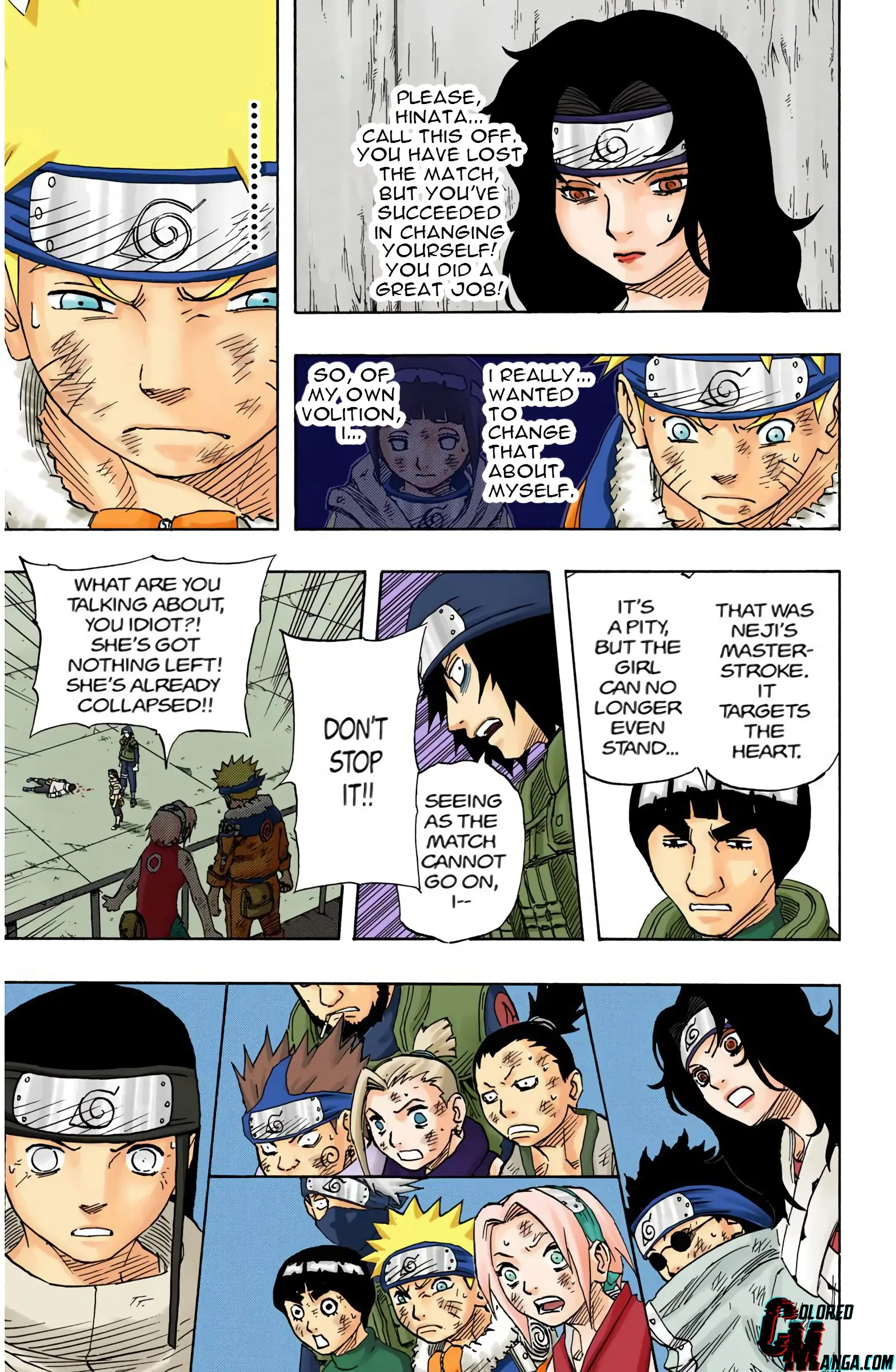 Naruto Colored Manga Online, chapter 80, page 11