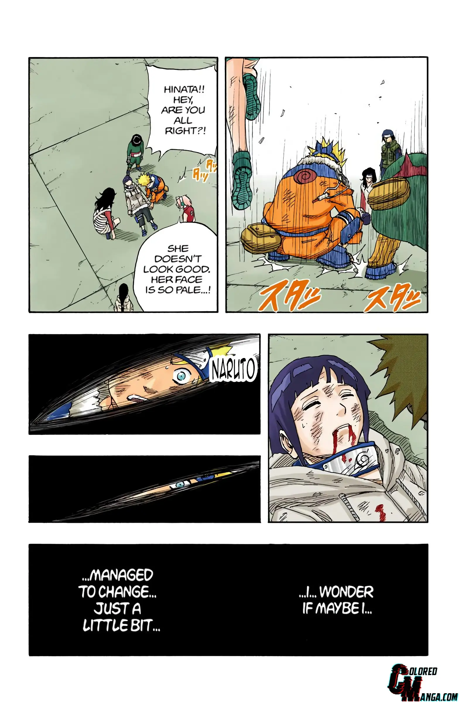 Naruto Colored Manga Online, chapter 80, page 18