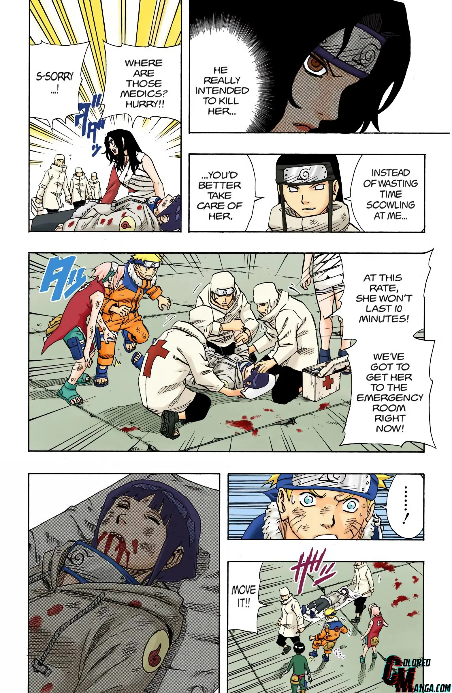 Naruto Colored Manga Online, chapter 81, page 5