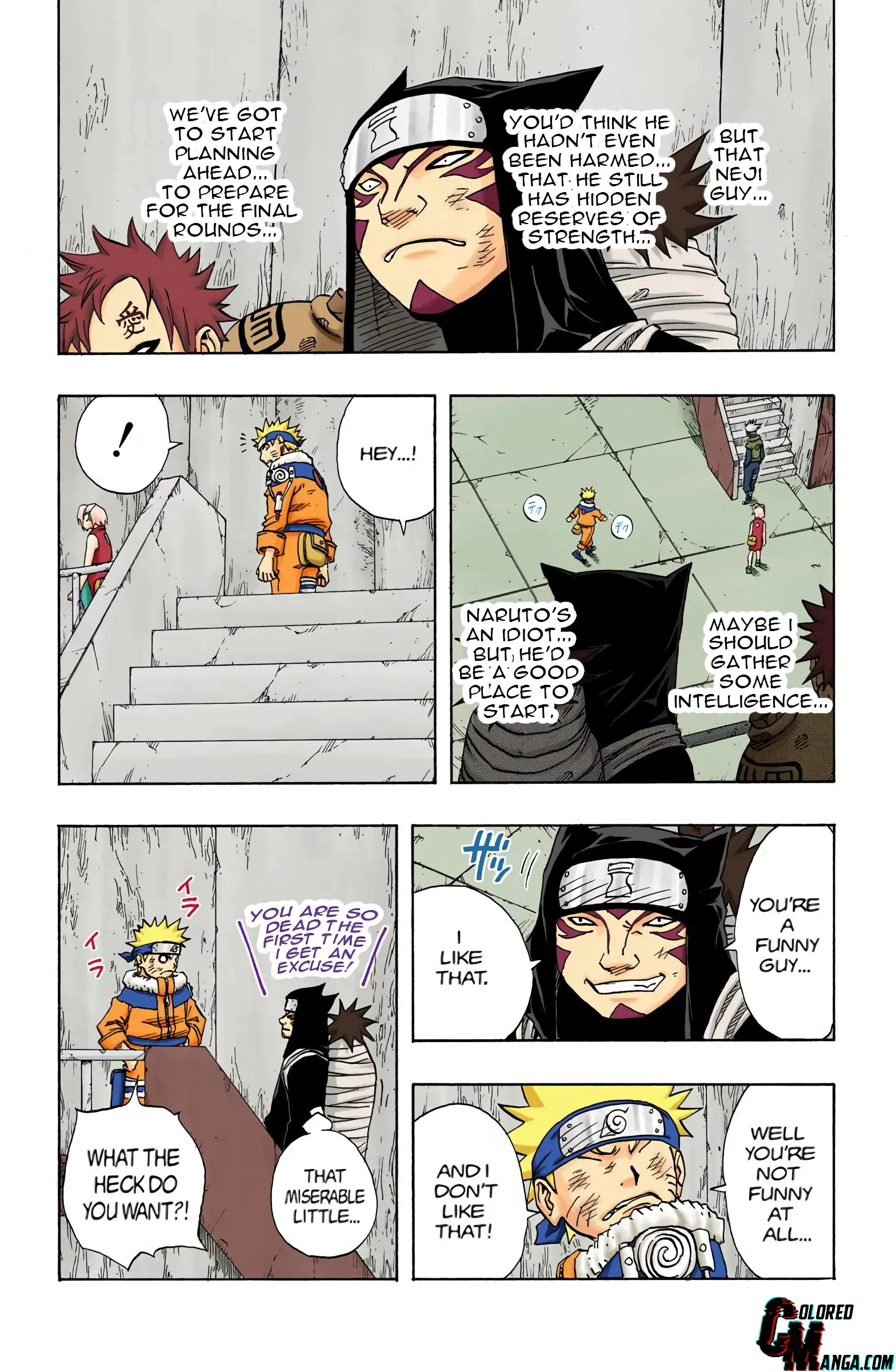 Naruto Colored Manga Online, chapter 81, page 9