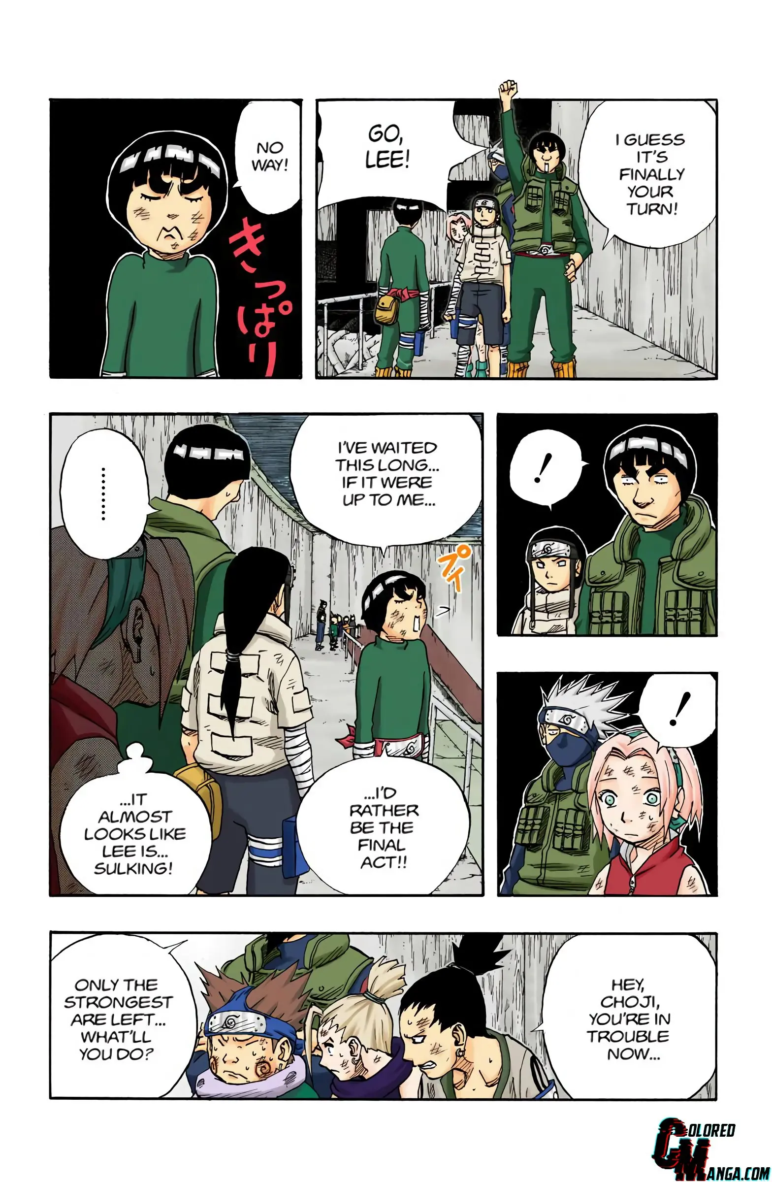 Naruto Colored Manga Online, chapter 81, page 11