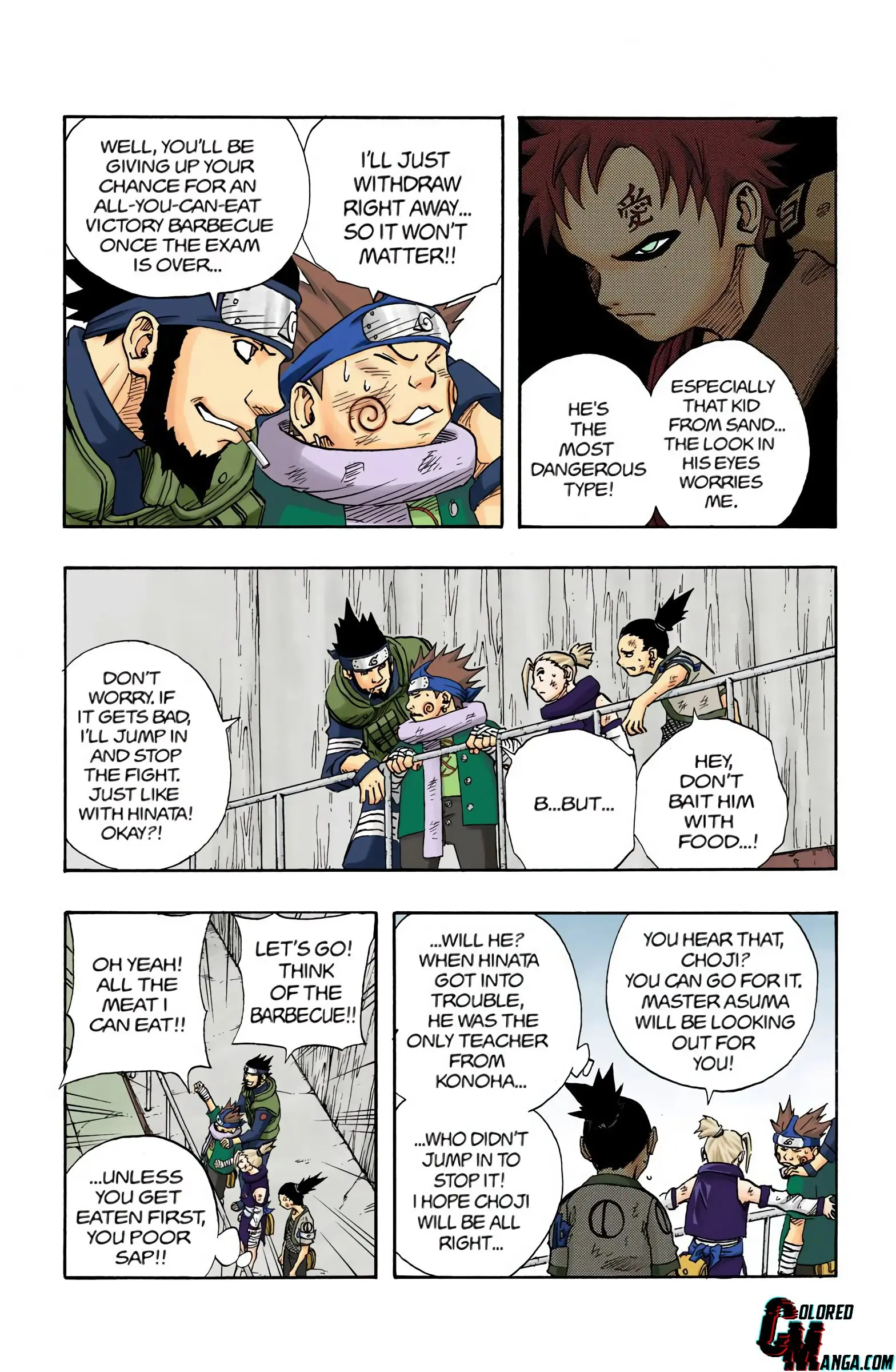 Naruto Colored Manga Online, chapter 81, page 12