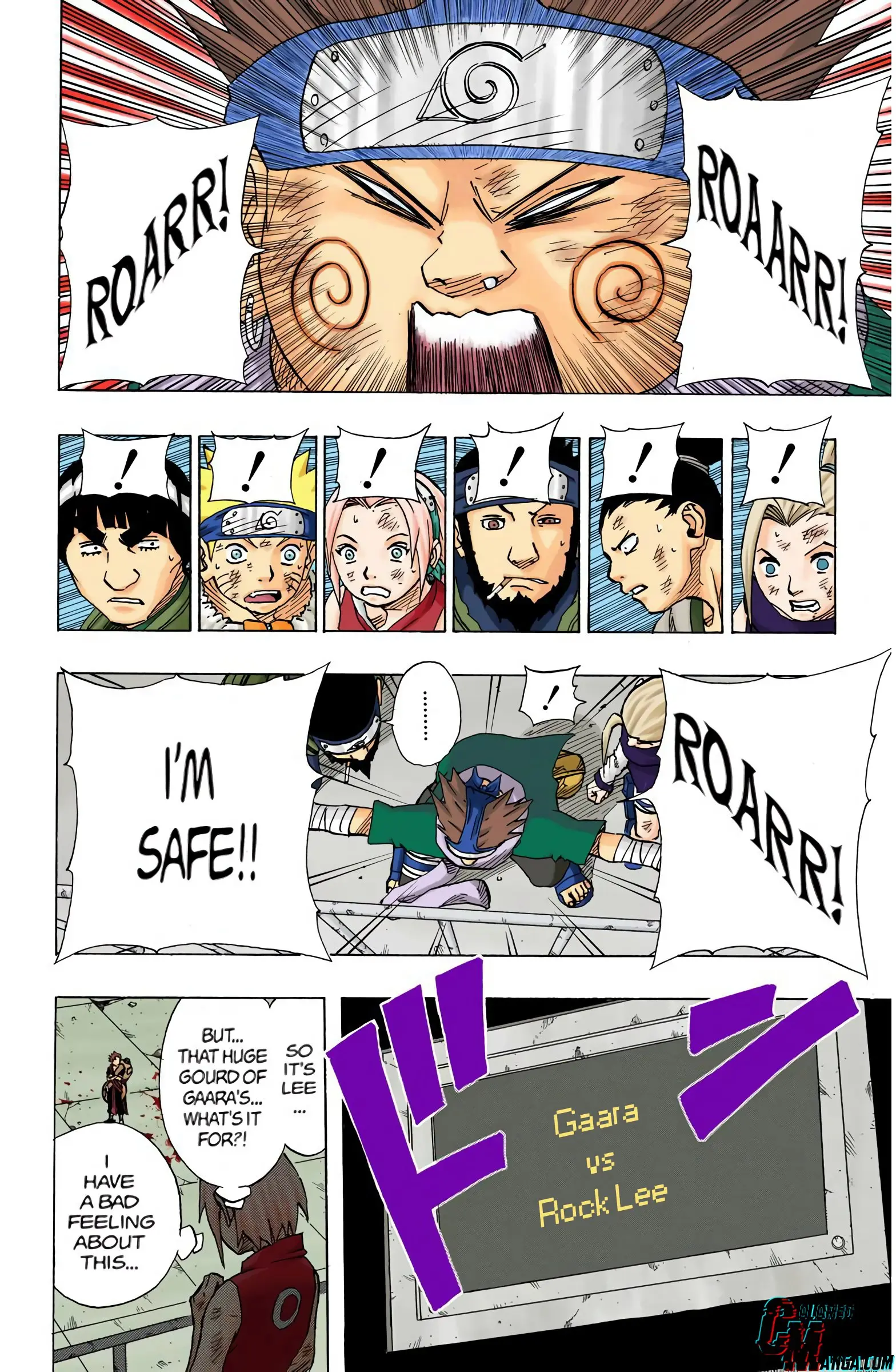 Naruto Colored Manga Online, chapter 81, page 15