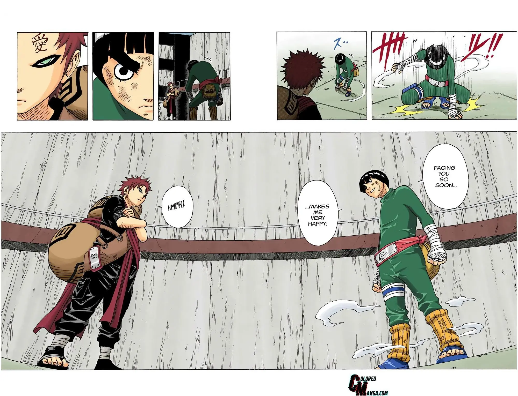Naruto Colored Manga Online, chapter 81, page 17