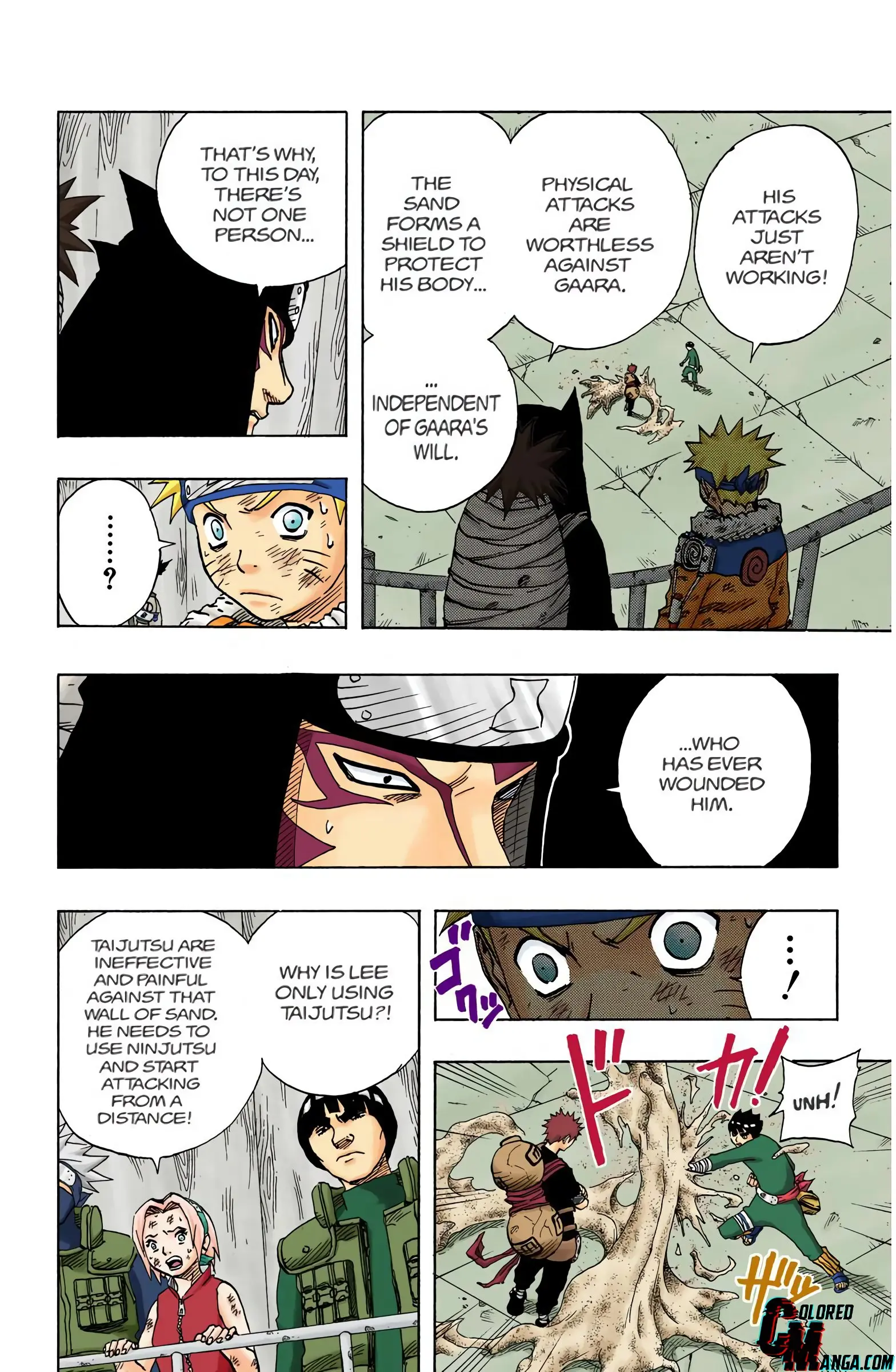 Naruto Colored Manga Online, chapter 82, page 10