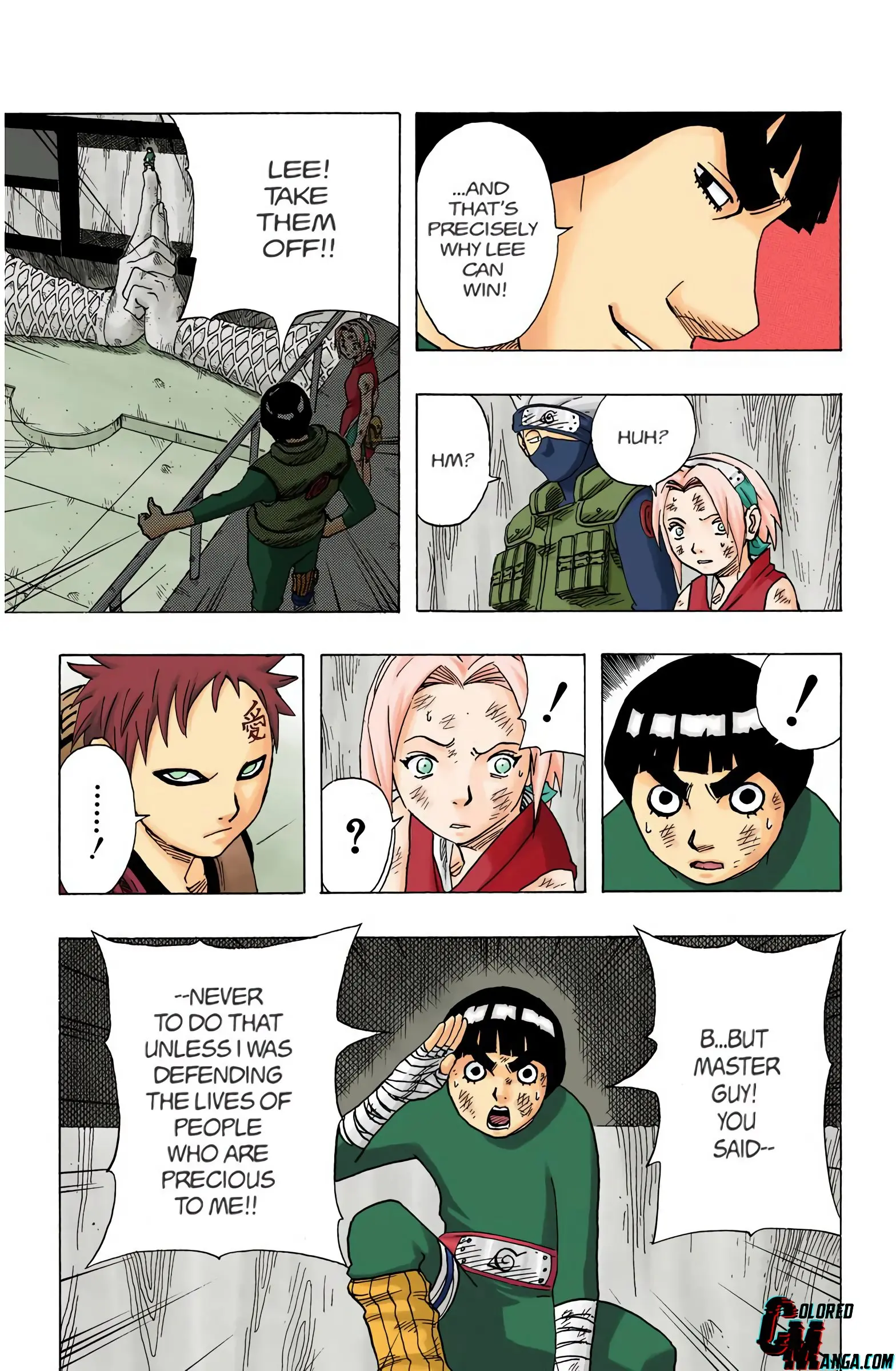 Naruto Colored Manga Online, chapter 82, page 12