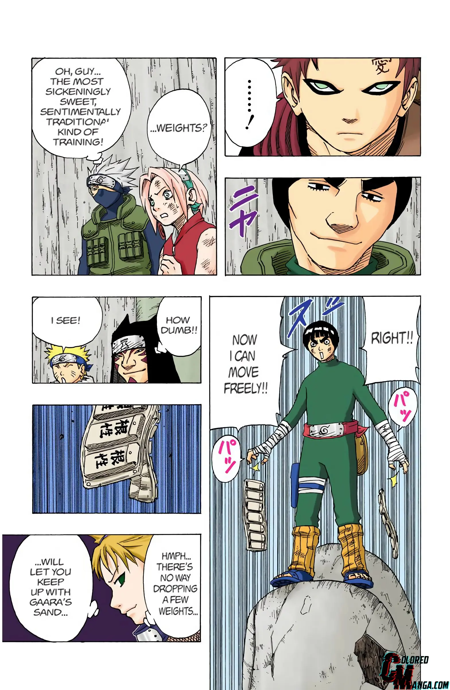 Naruto Colored Manga Online, chapter 82, page 14