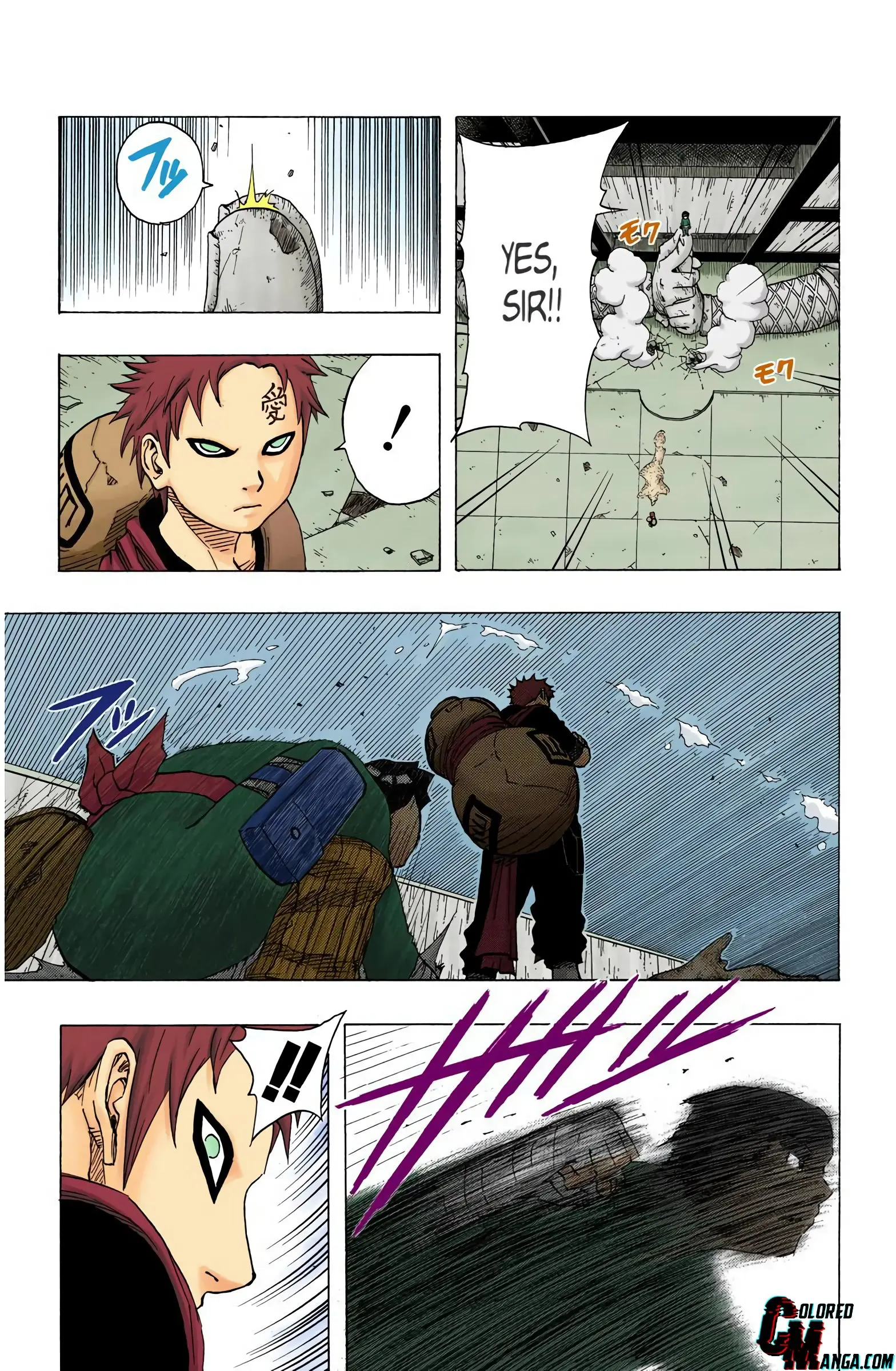 Naruto Colored Manga Online, chapter 82, page 16